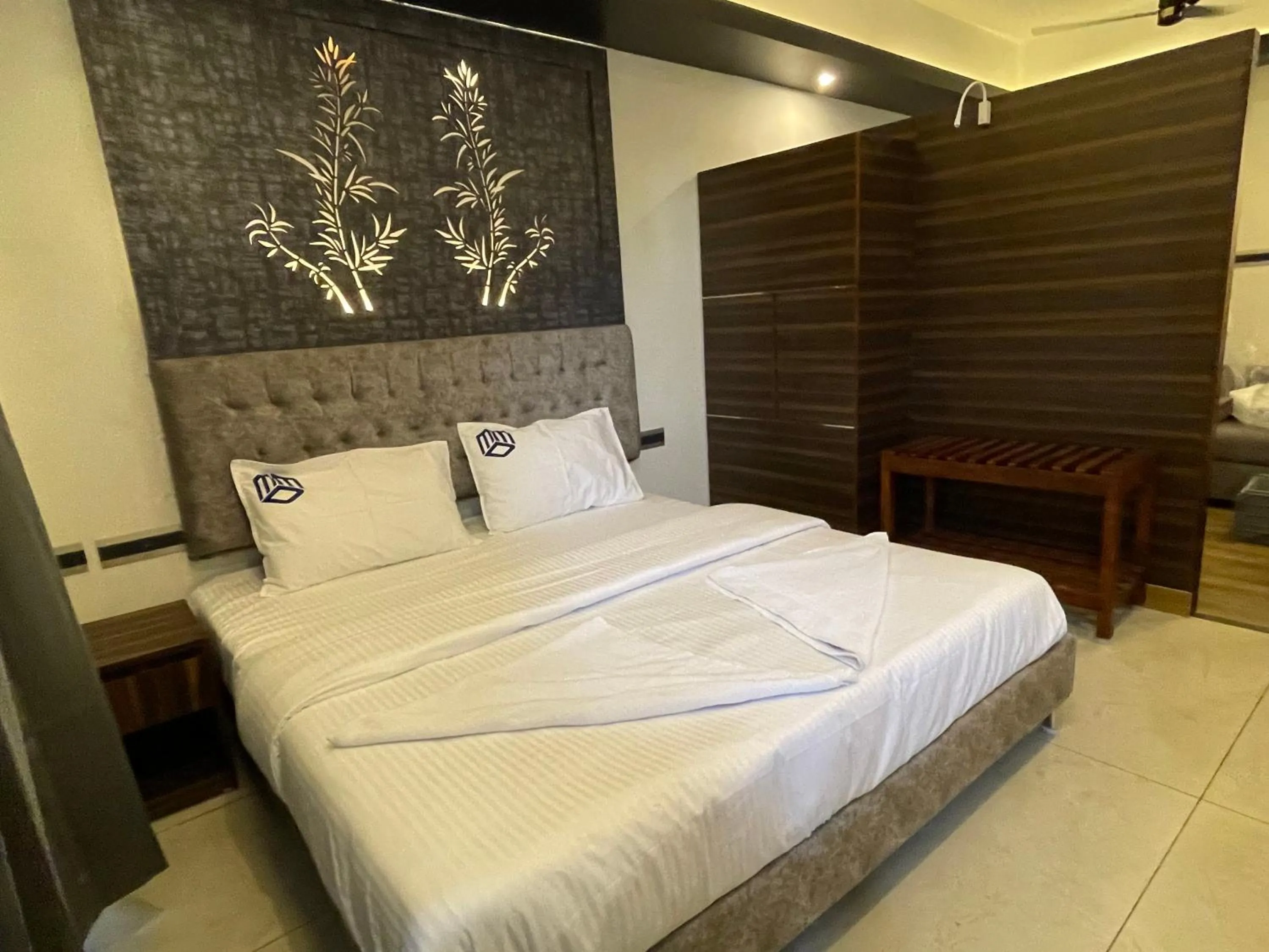 Bed in MMD Grande A Boutique Hotel