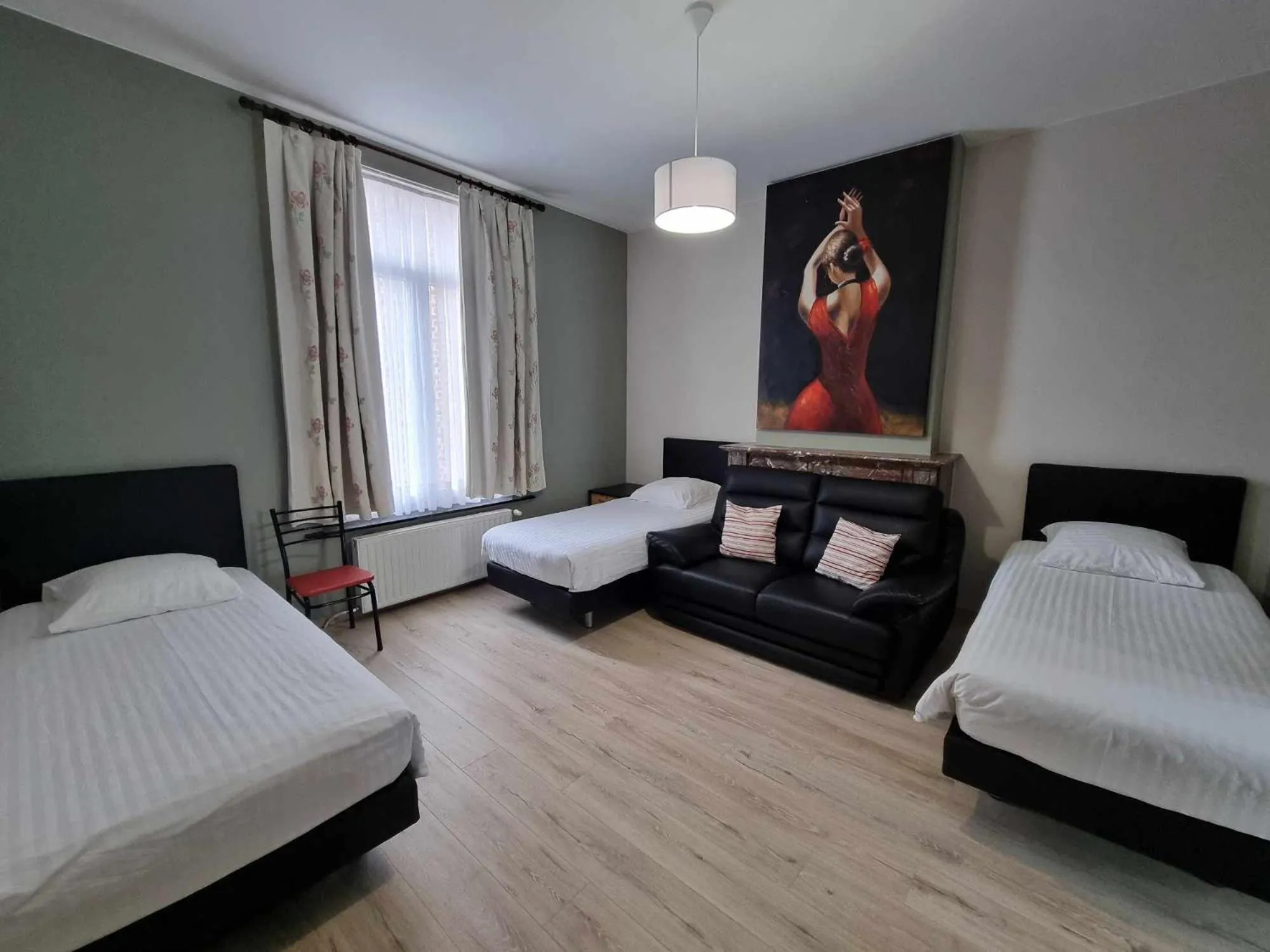 Bed in Apartments Marco Polo Midi