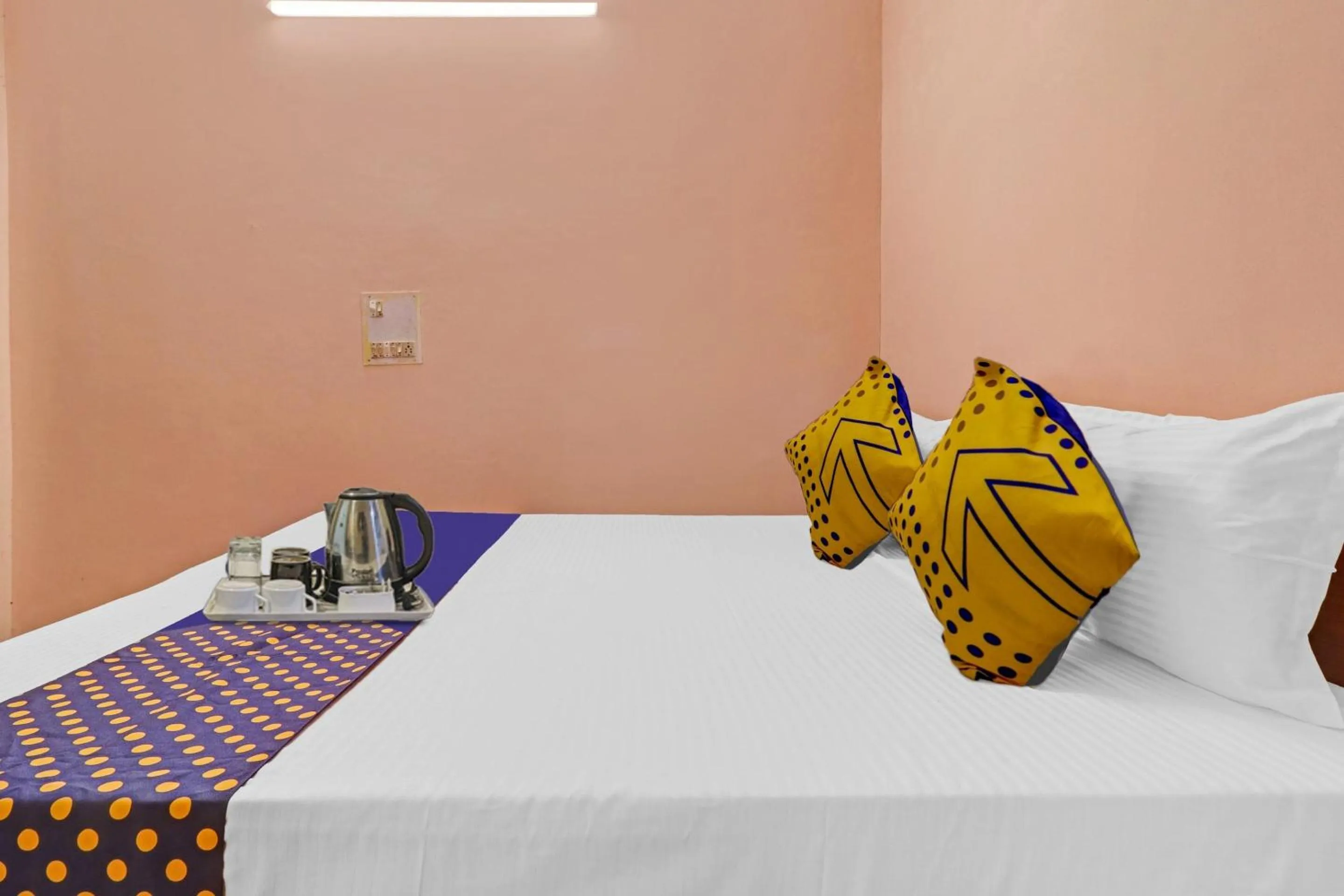 Bedroom, Bed in SPOT ON Ganpati Home Stays