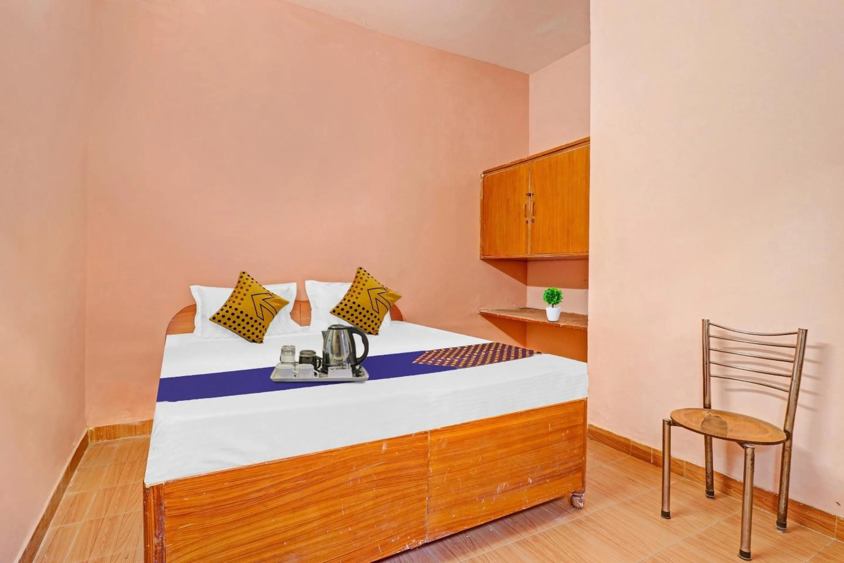 Bedroom, Bed in SPOT ON Ganpati Home Stays