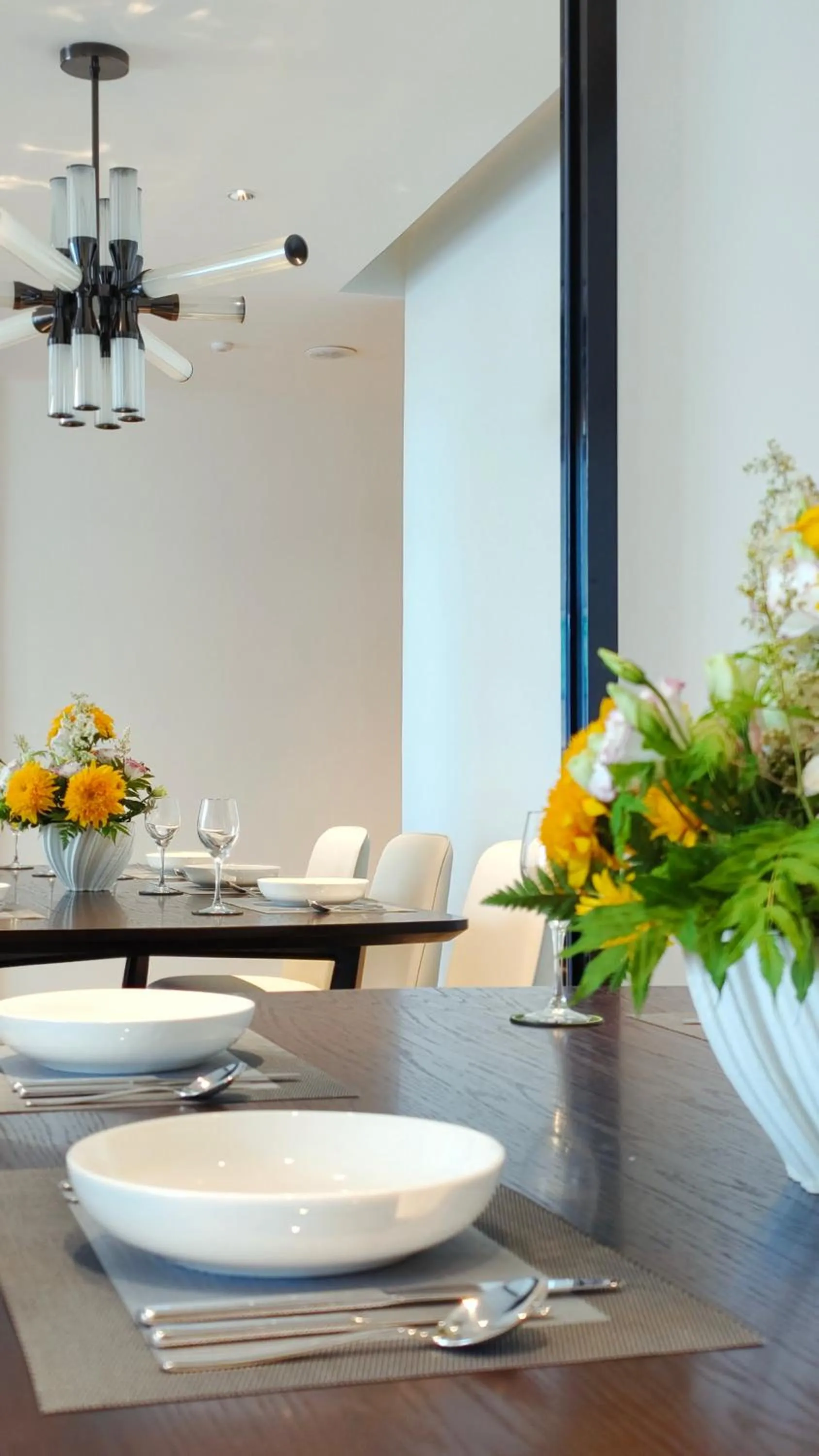 Dining area in Oakwood Residence Foshan