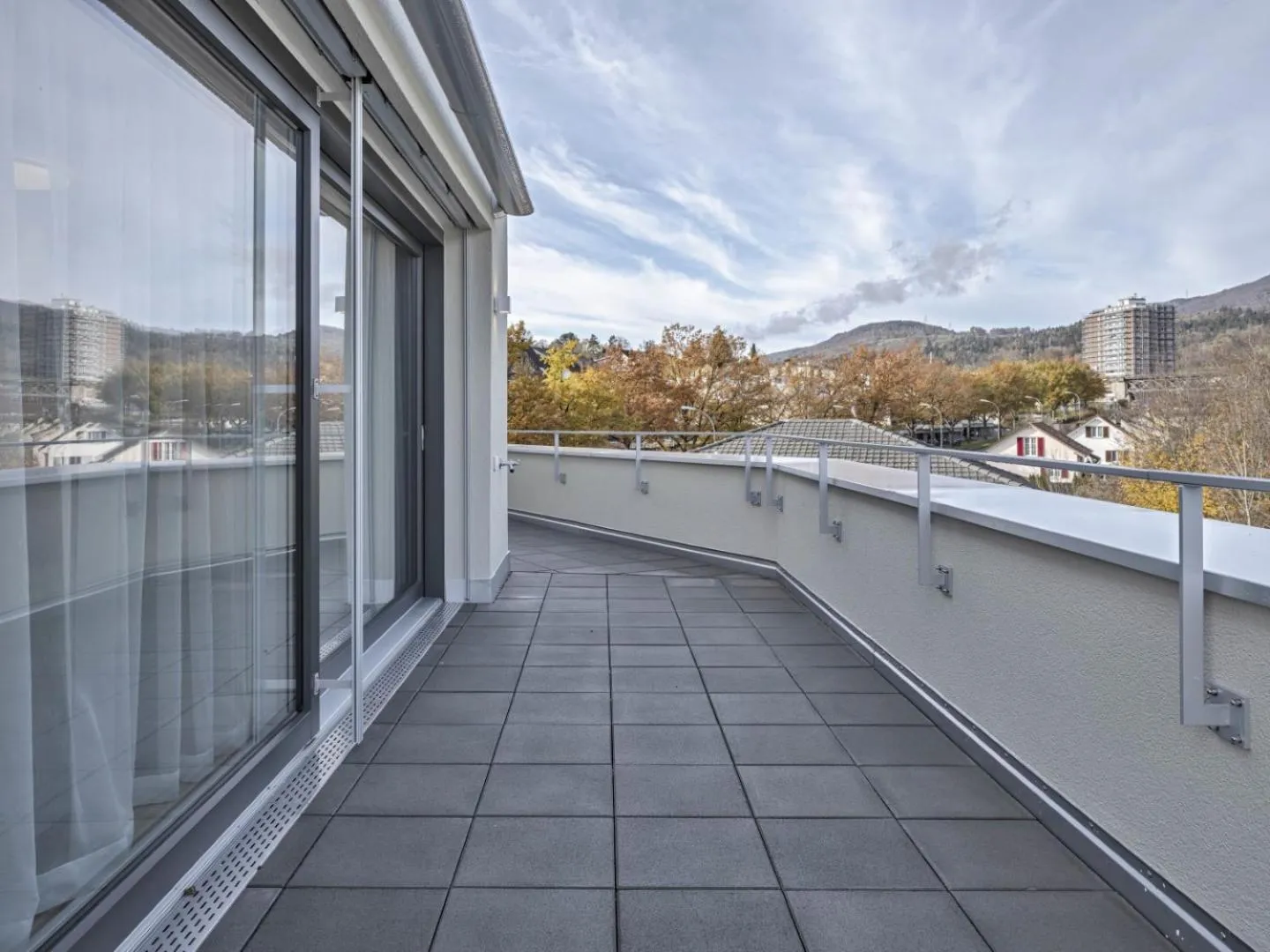 Balcony/Terrace in MOOI Apartments Grenchen