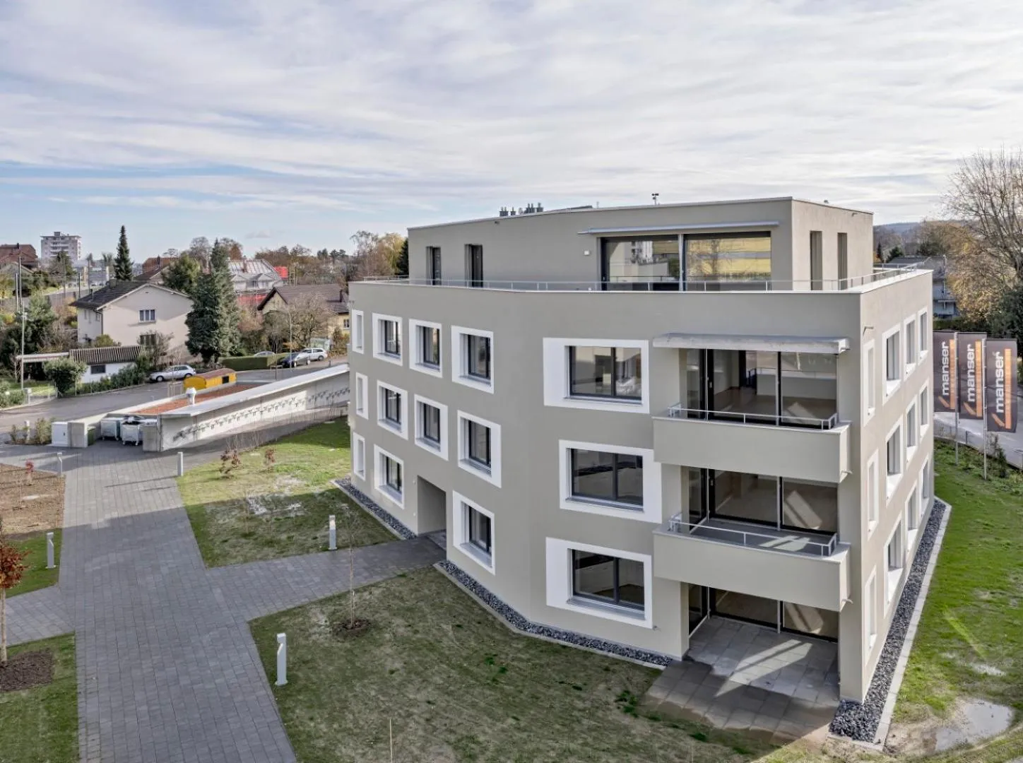 Facade/entrance in MOOI Apartments Grenchen