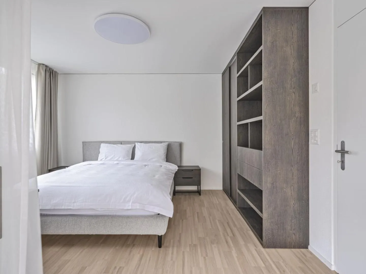 Bedroom, Bed in MOOI Apartments Grenchen