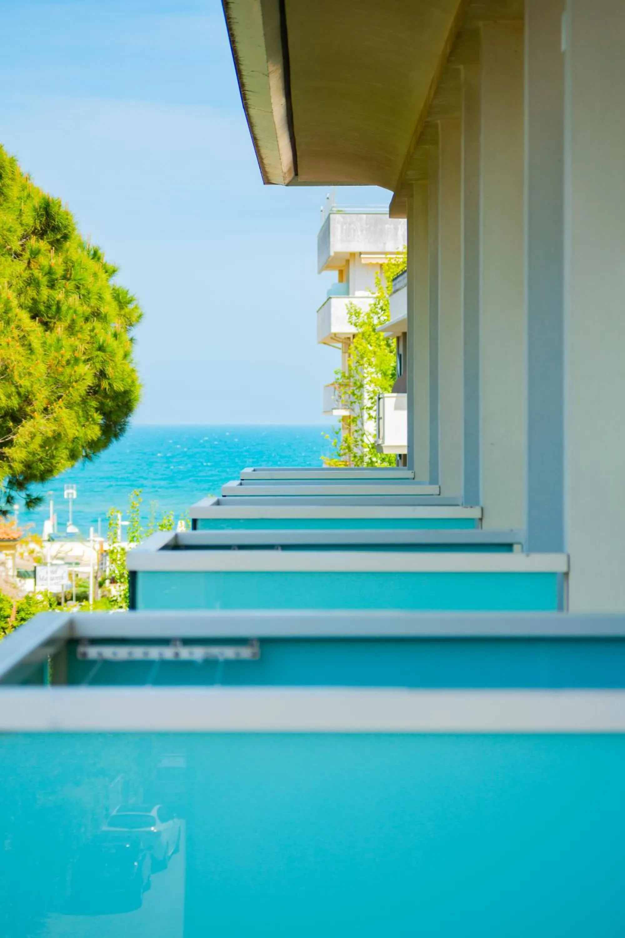 Property building in Hotel Mon Pays