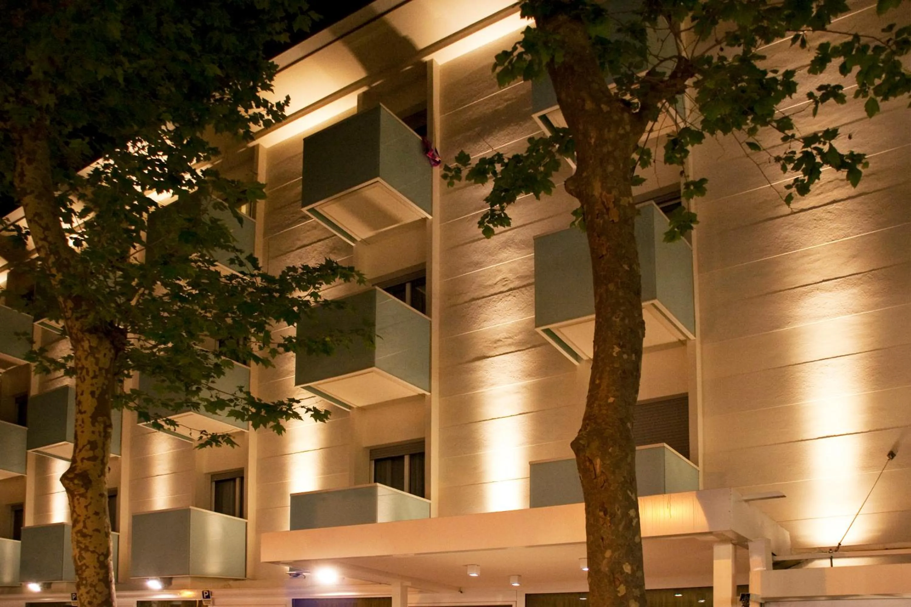 Property building in Hotel Mon Pays