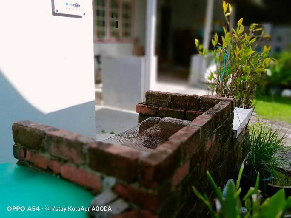 BBQ facilities in HOMESTAY Kampong KOTA AUR Resort with swimming pool, Kepala Batas, SEBERANG PERAI, PENANG -MOTAC registered Awarded ASEAN homestay standard Malaysia AWARD 2023-2028 Only 3 minutes from viral KG AGONG