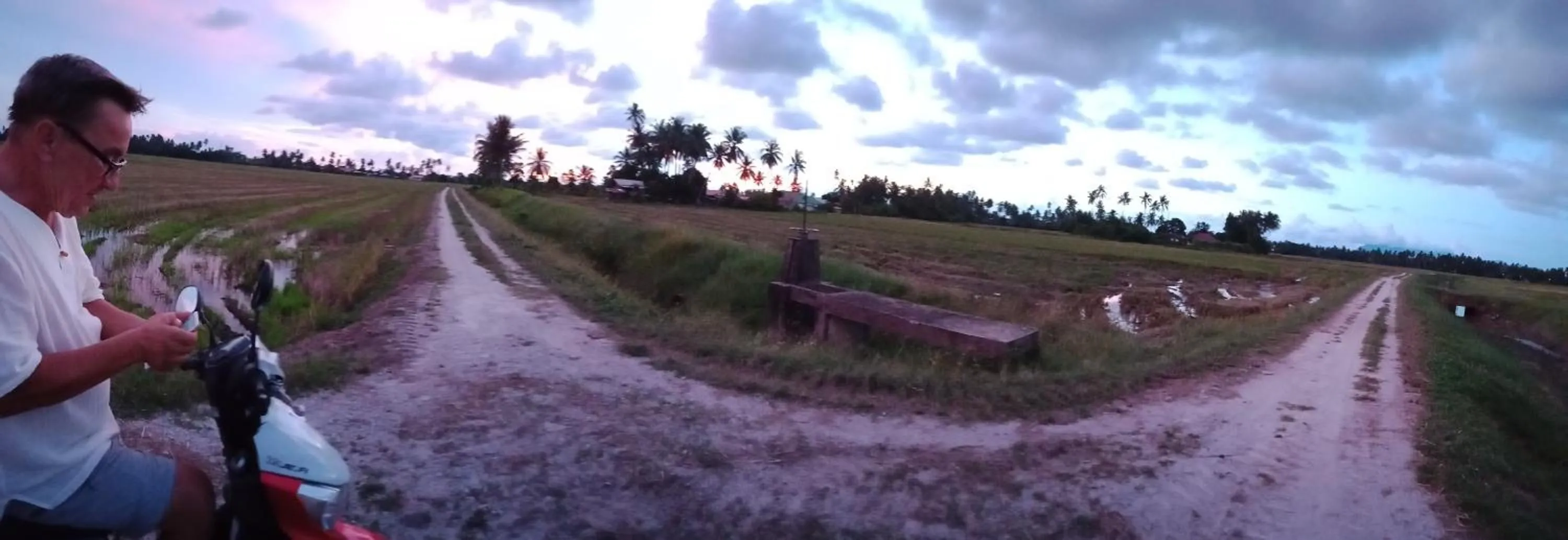 View (from property/room) in HOMESTAY Kampong KOTA AUR Resort with swimming pool, Kepala Batas, SEBERANG PERAI, PENANG -MOTAC registered Awarded ASEAN homestay standard Malaysia AWARD 2023-2028 Only 3 minutes from viral KG AGONG