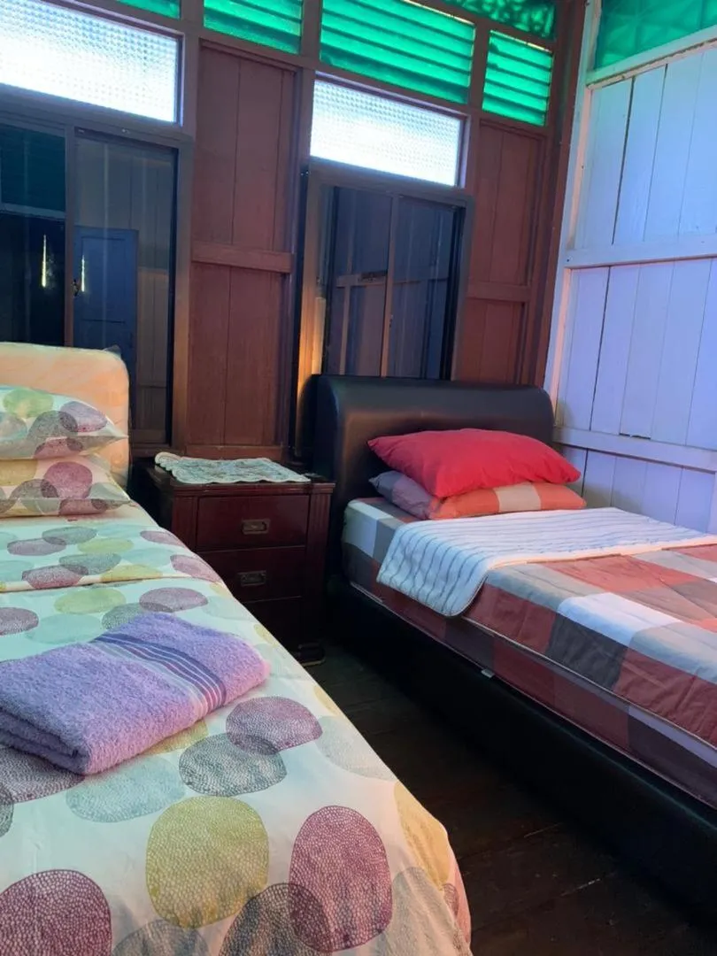 Bedroom, Bed in HOMESTAY Kampong KOTA AUR Resort with swimming pool, Kepala Batas, SEBERANG PERAI, PENANG -MOTAC registered Awarded ASEAN homestay standard Malaysia AWARD 2023-2028 Only 3 minutes from viral KG AGONG
