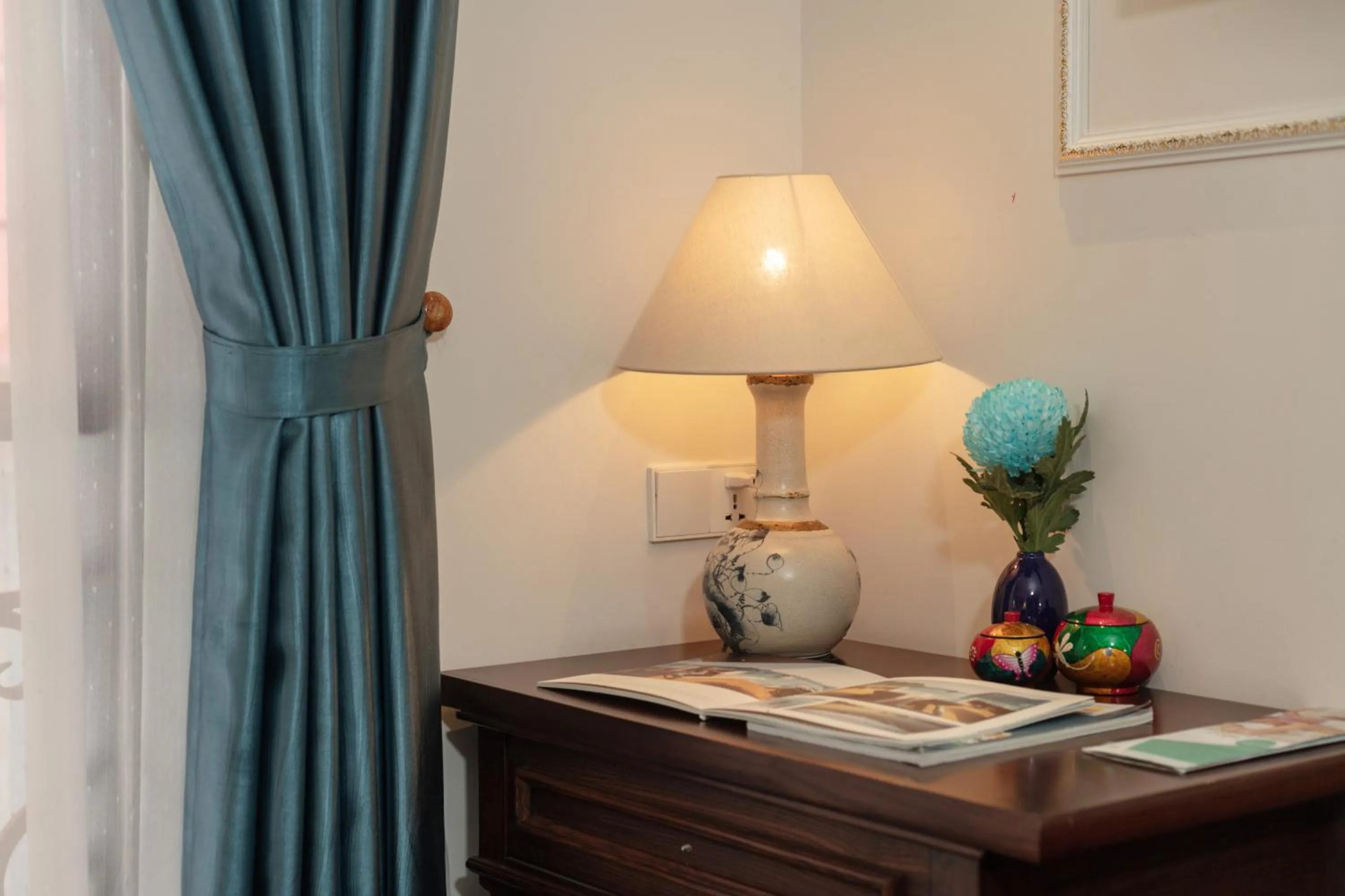 Decorative detail in Hanoi Calista Hotel & Spa