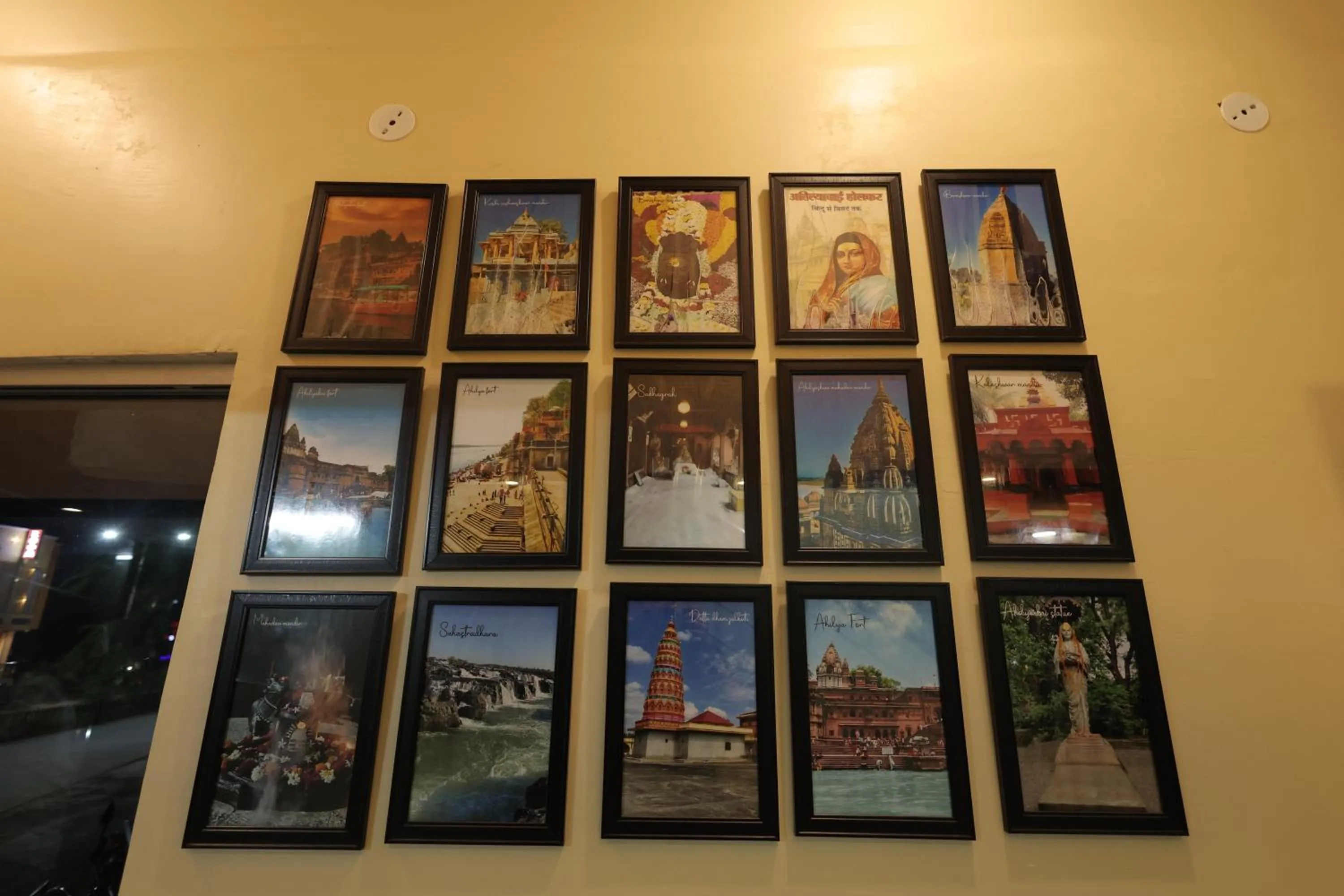 Decorative detail in Hotel Shivalay Palace