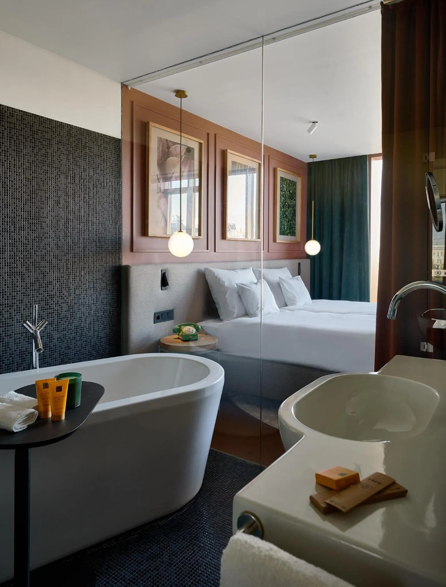 Bathroom, Bed in Verno House Budapest, Vignette Collection by IHG