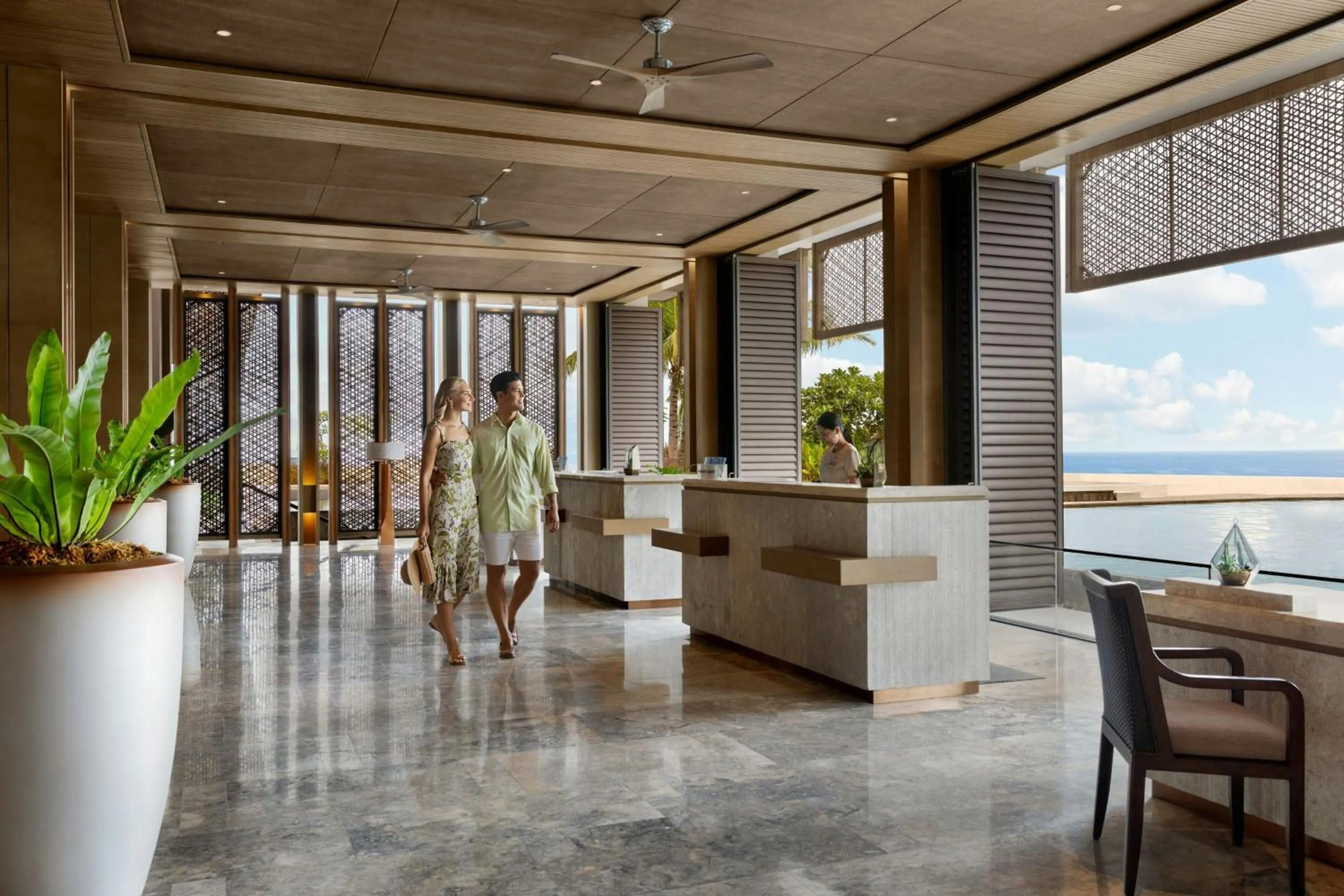 Lobby or reception in Sheraton Cebu Mactan Resort
