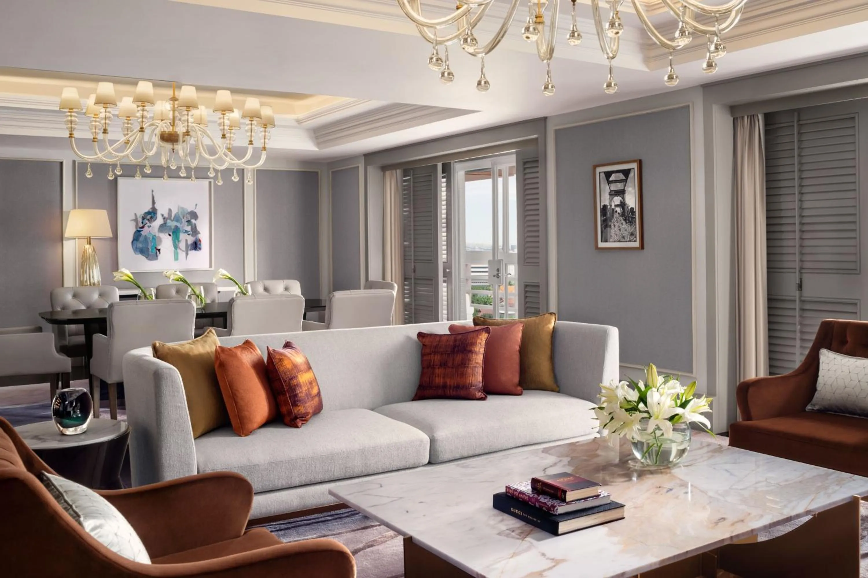 Living room in The St. Regis Jakarta