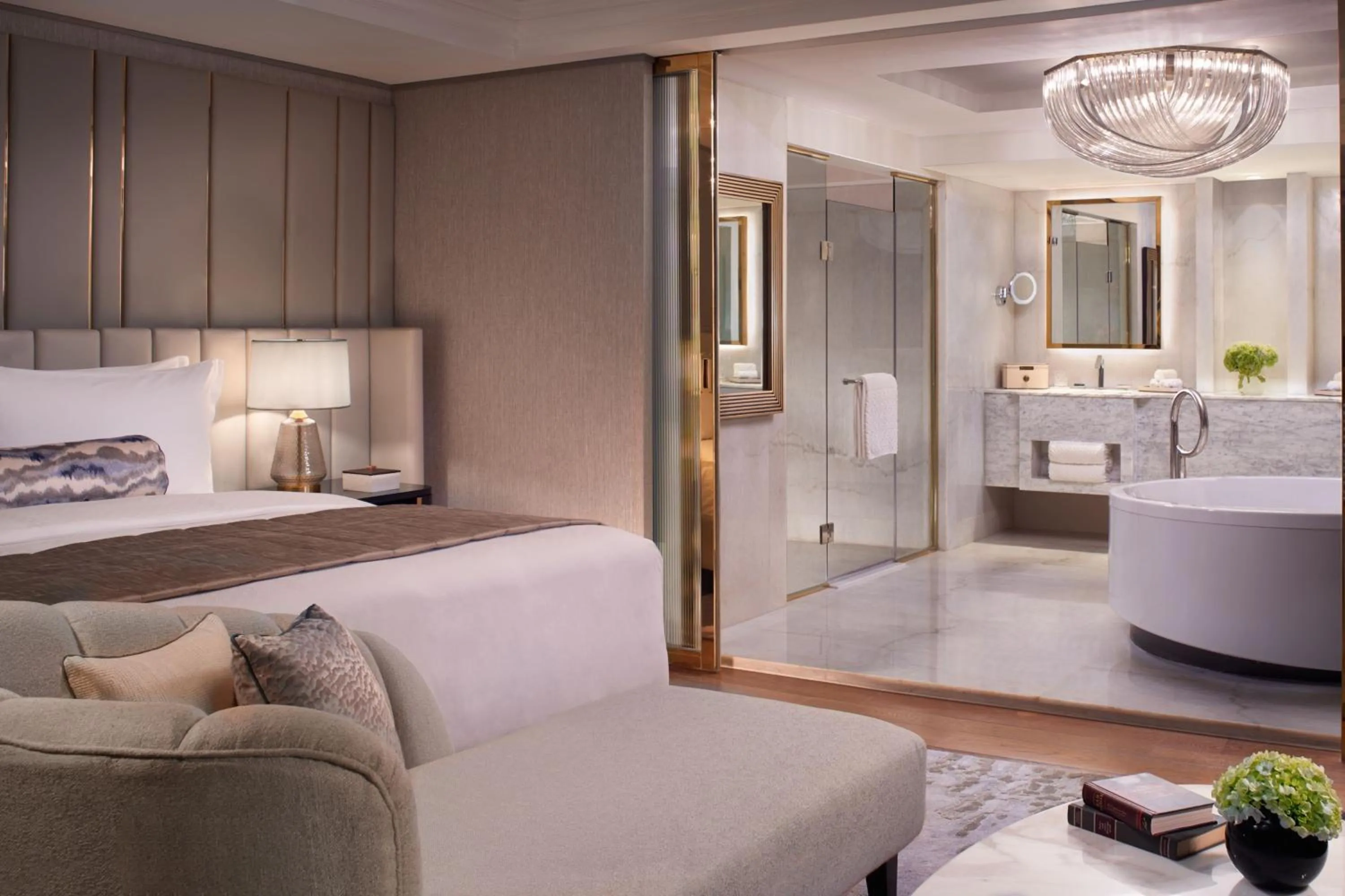 Bathroom, Bed in The St. Regis Jakarta