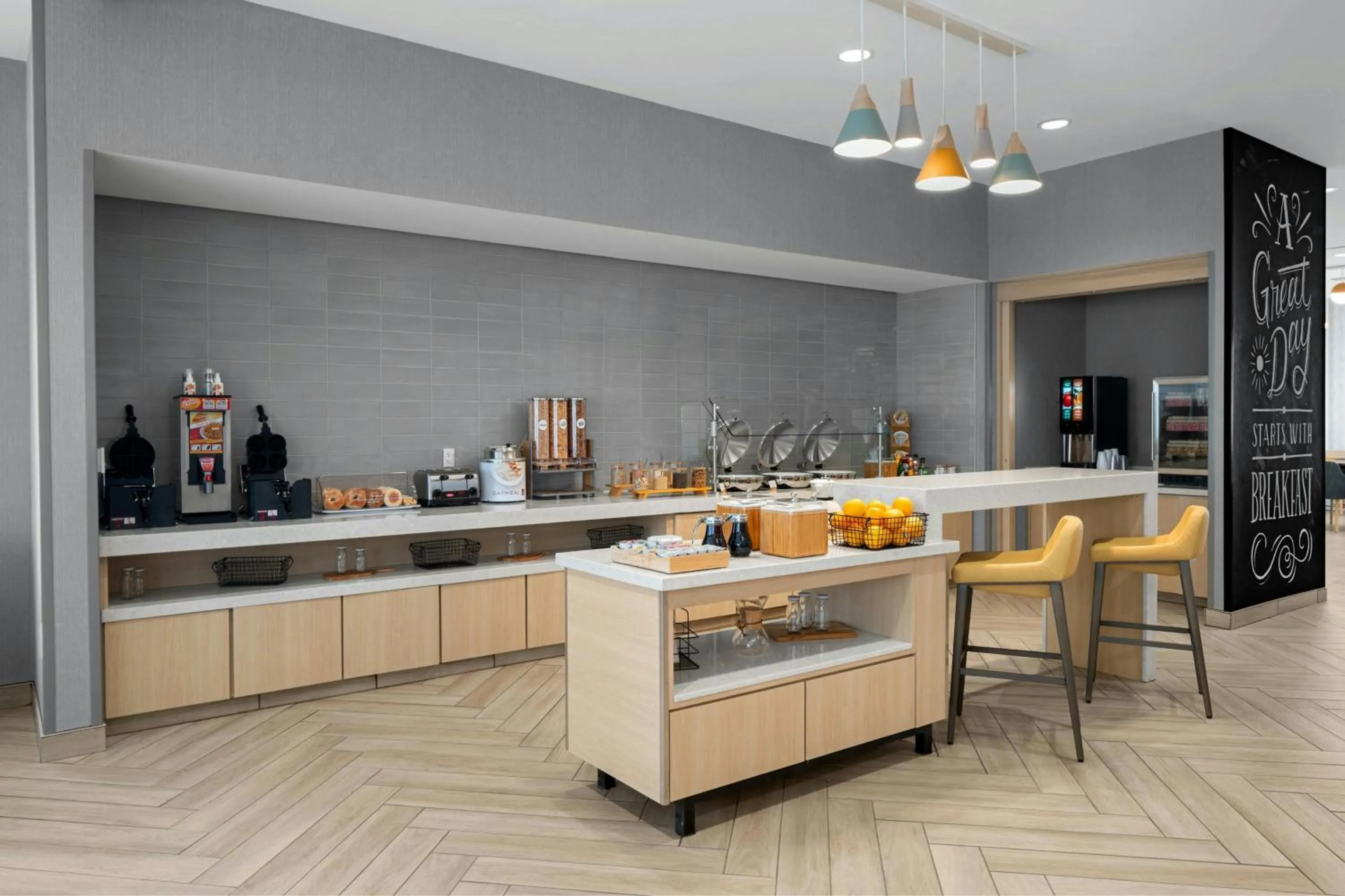 Breakfast in TownePlace Suites by Marriott Sacramento Rancho Cordova