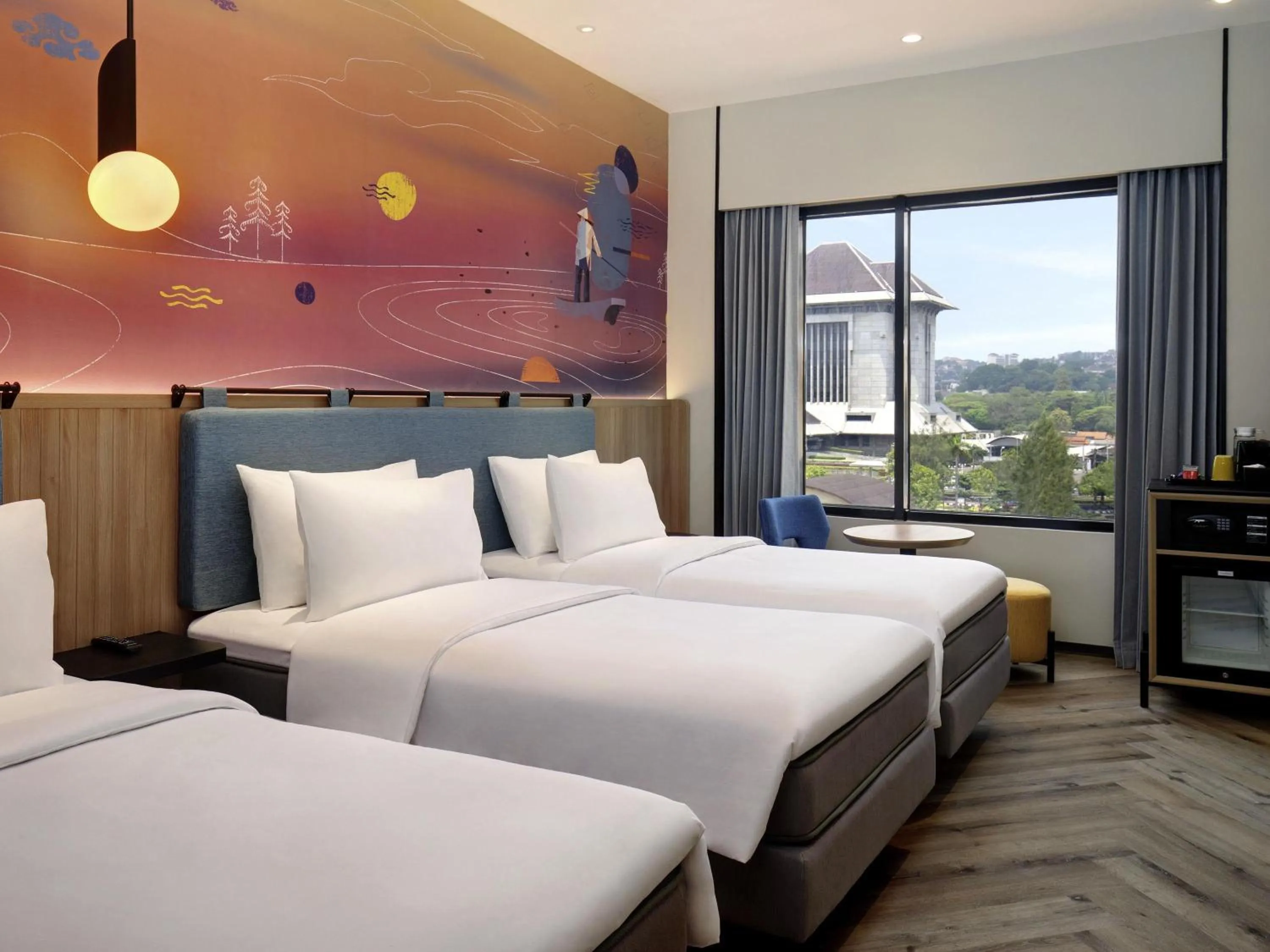 Bedroom, Bed in ibis Styles Semarang Simpang Lima