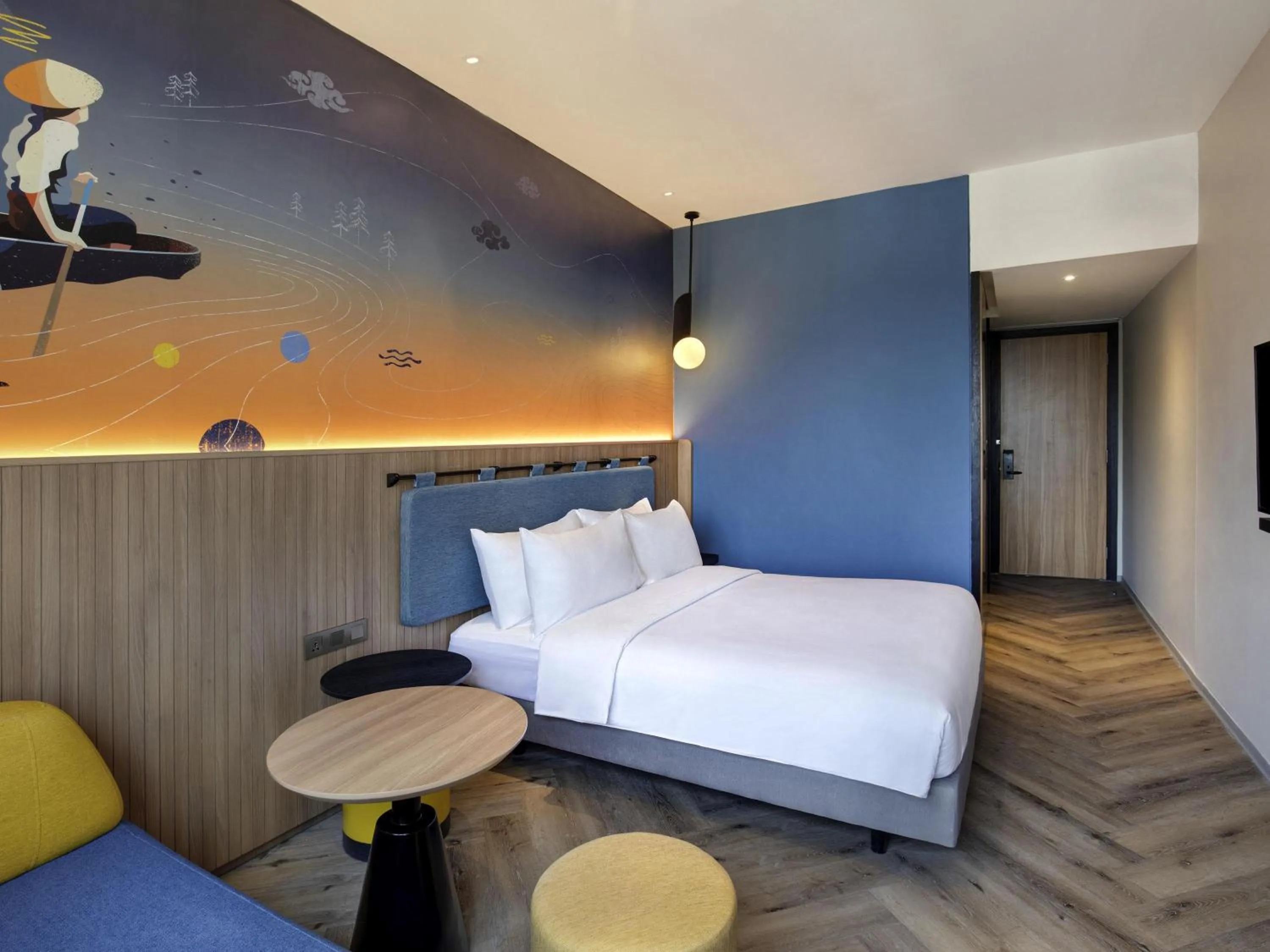 Bedroom, Bed in ibis Styles Semarang Simpang Lima