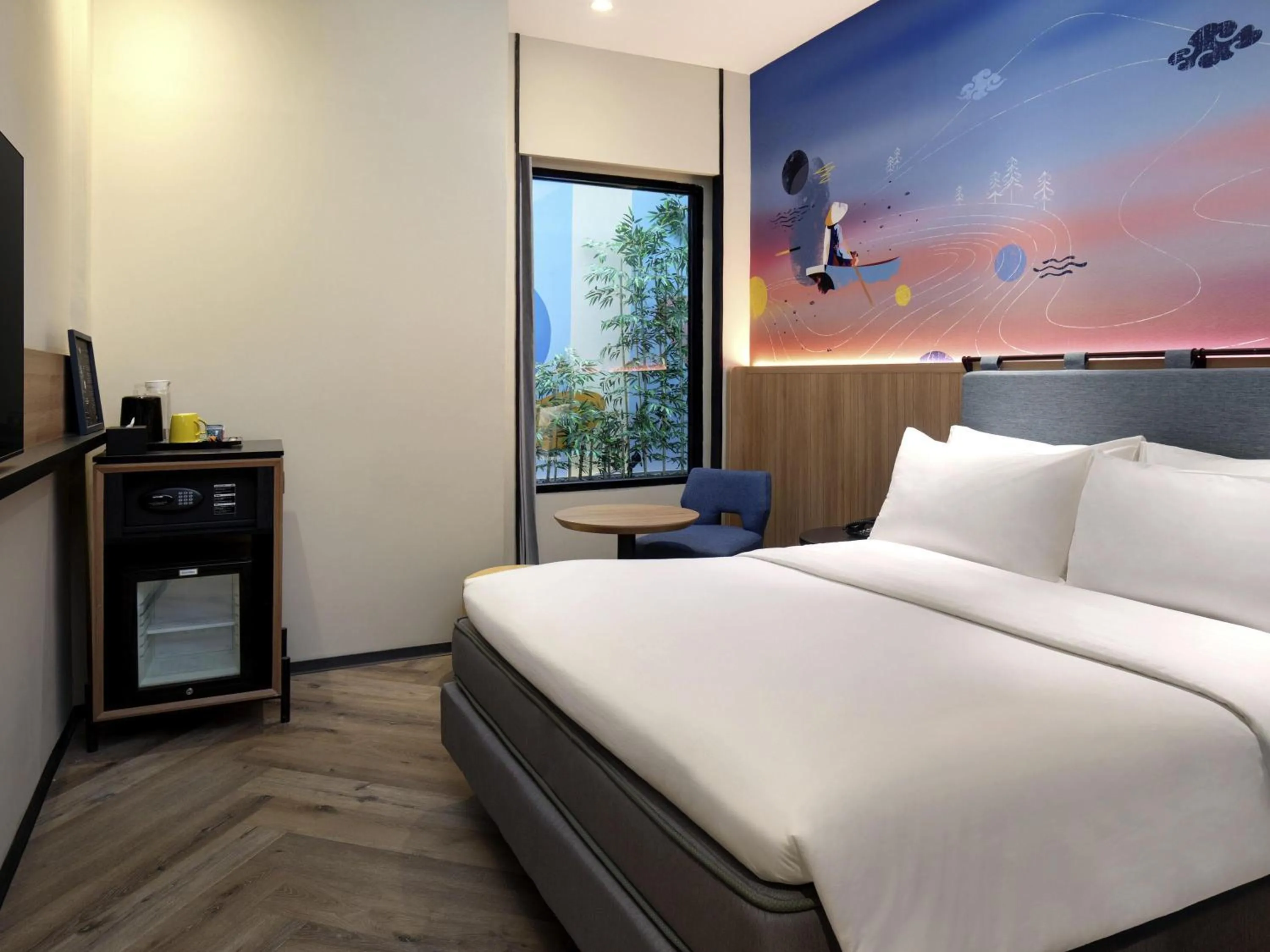 Bedroom, Bed in ibis Styles Semarang Simpang Lima