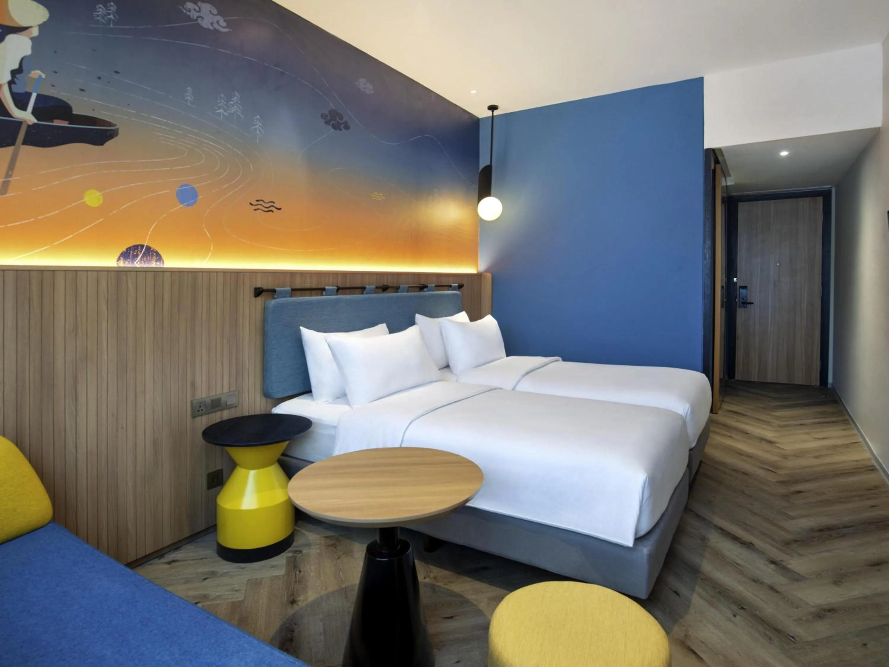 Bedroom, Bed in ibis Styles Semarang Simpang Lima