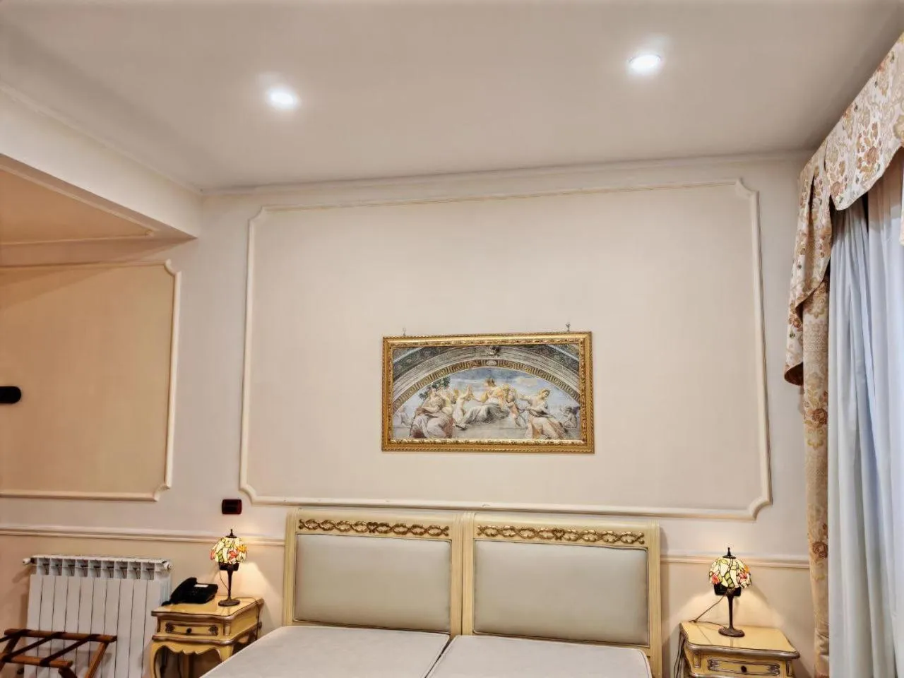 Bed in Hotel Trinacria