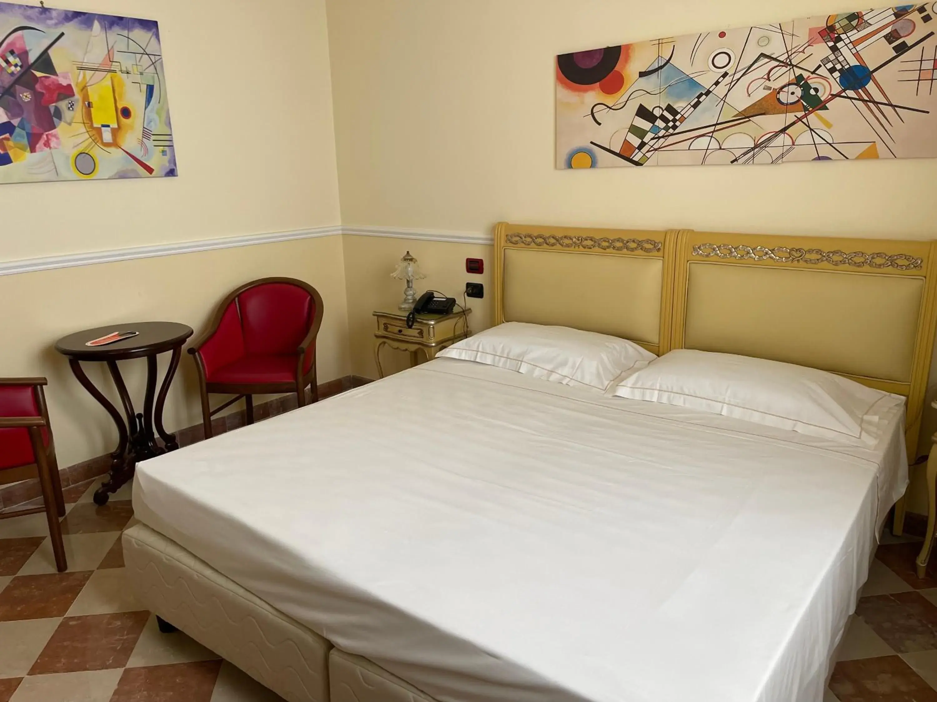 Deluxe Double or Twin Room with Garden View in Hotel Trinacria Deluxe Double or Twin Room with Garden View in Hotel Trinacria