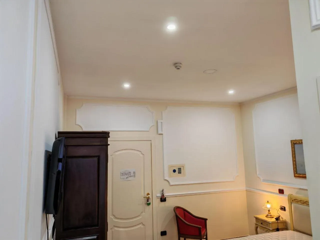 Bed in Hotel Trinacria