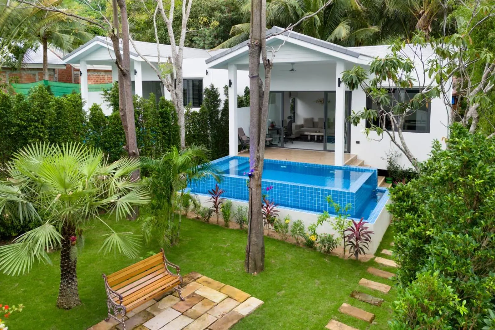 Children play ground in Bougain Villas