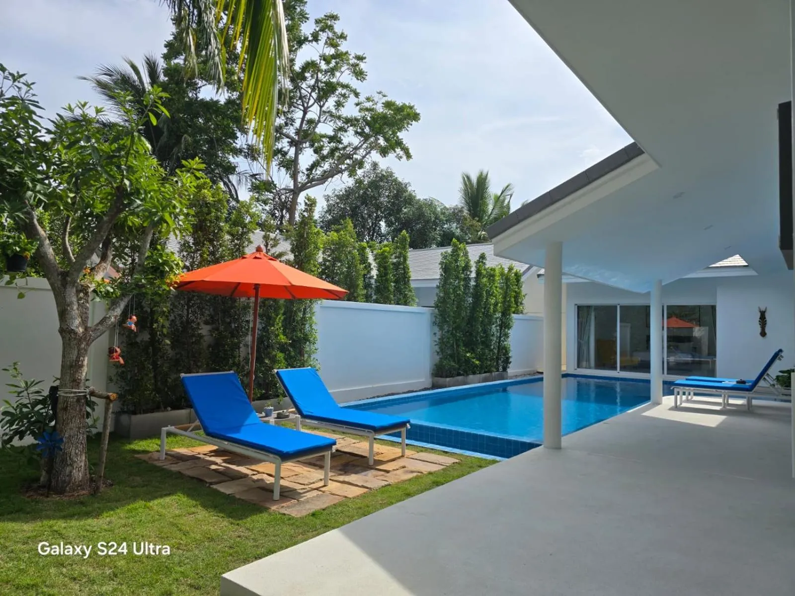 Patio in Bougain Villas