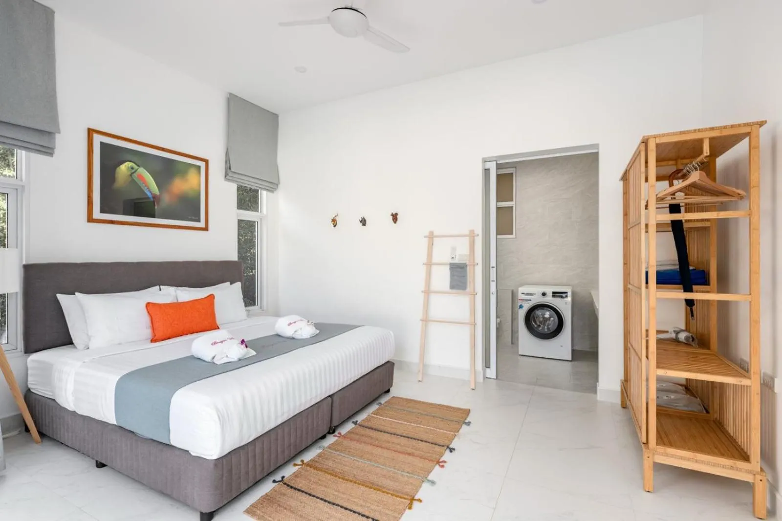 Bedroom, Bed in Bougain Villas