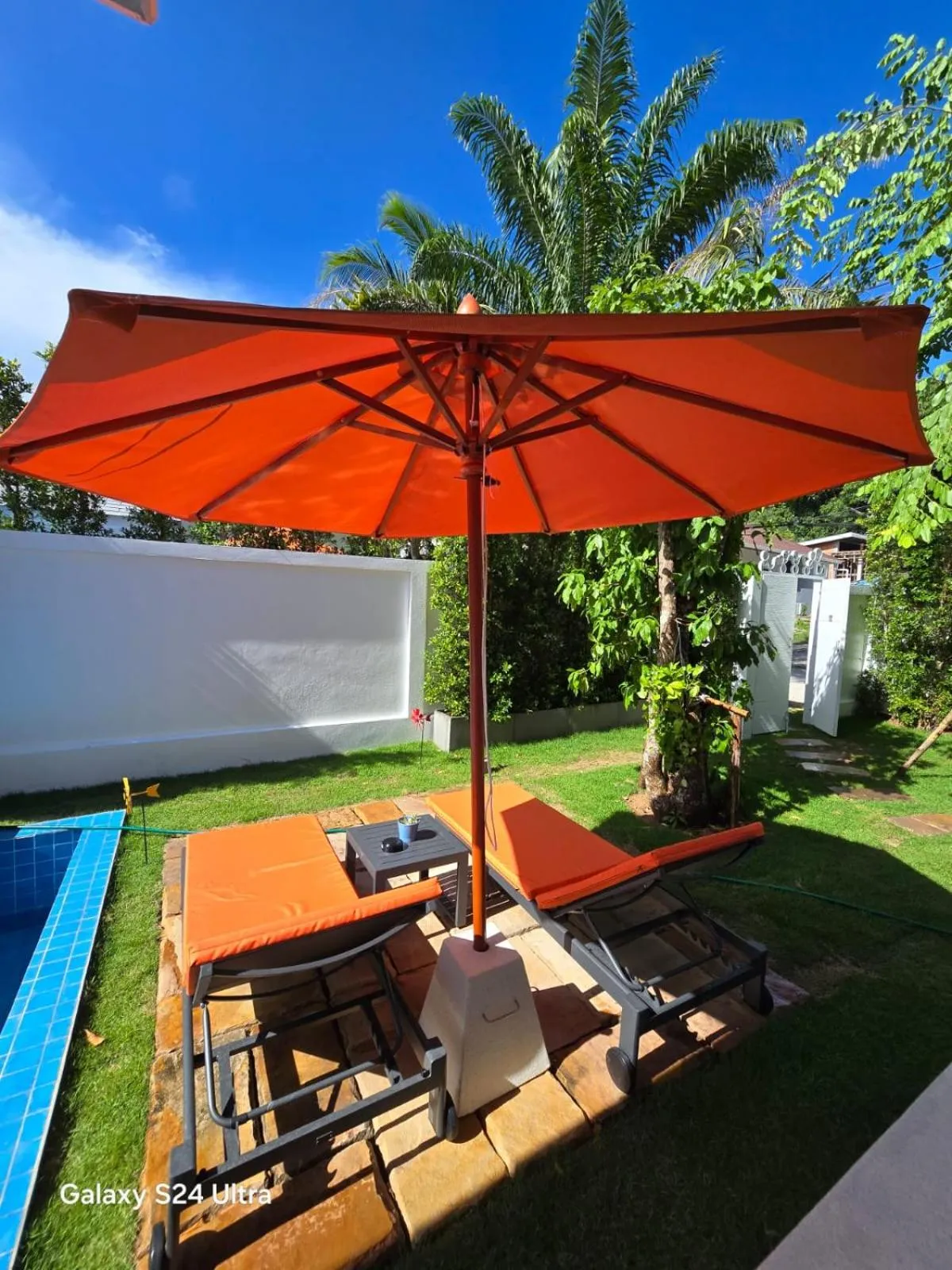 Garden in Bougain Villas