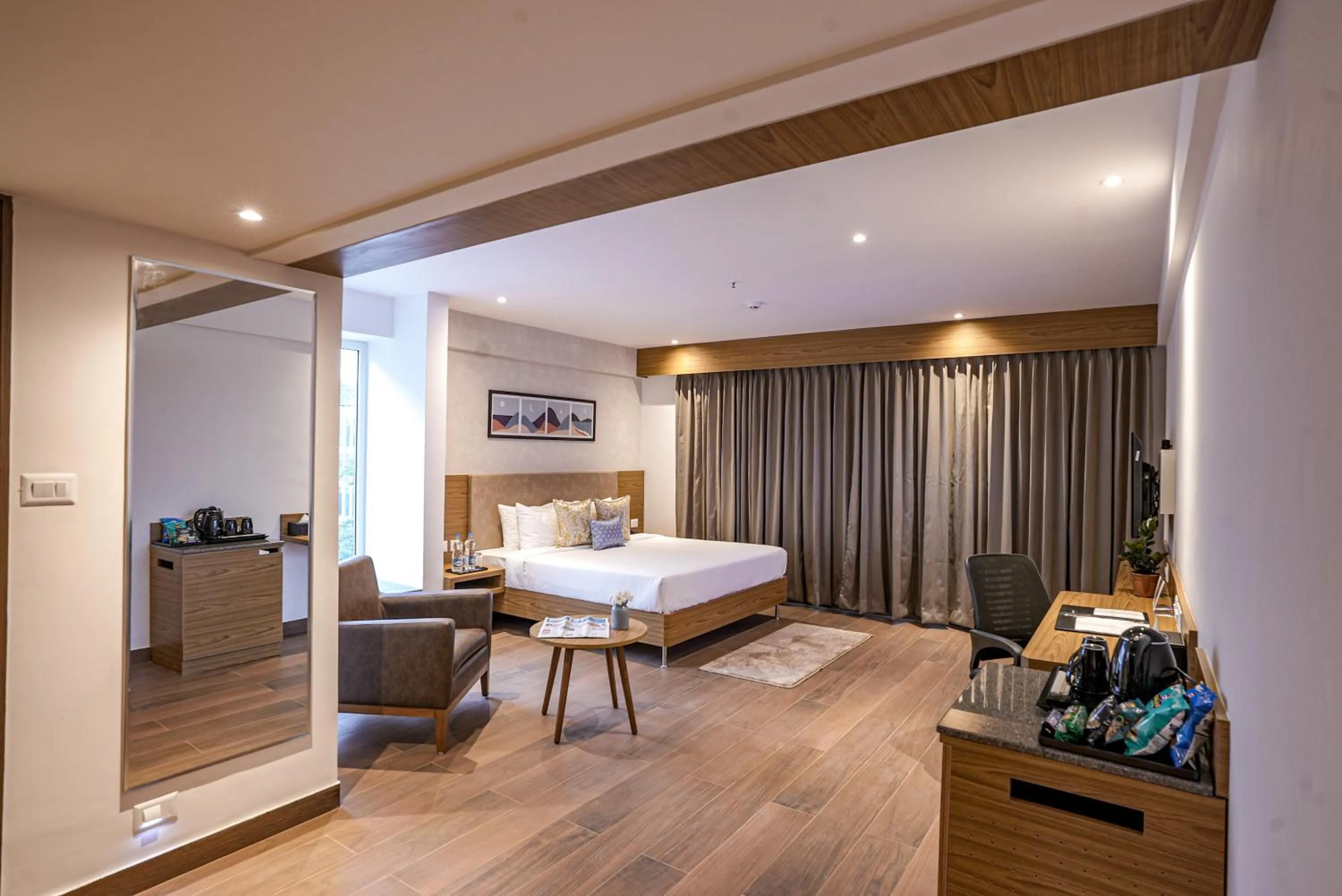 Photo of the whole room, Bed in The Sulit Whitefield