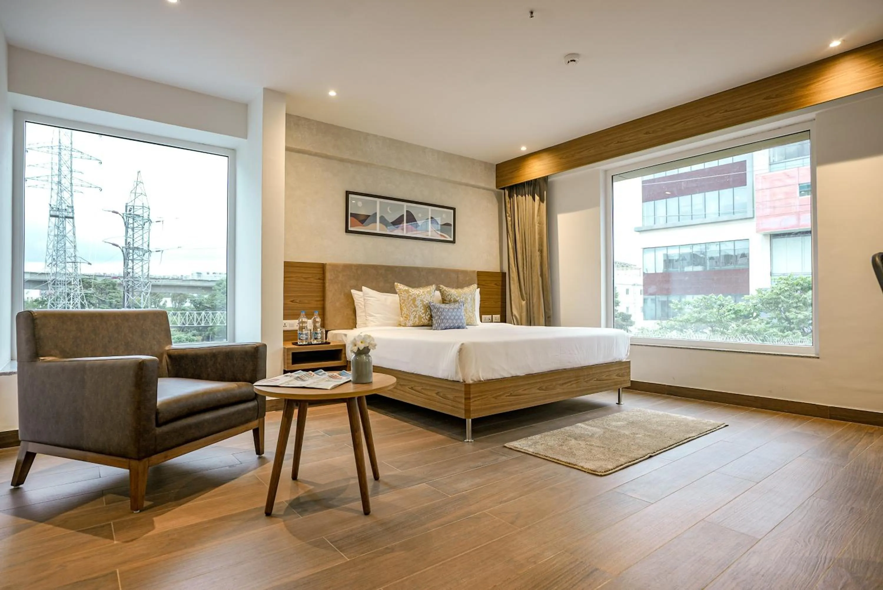 Photo of the whole room, Bed in The Sulit Whitefield