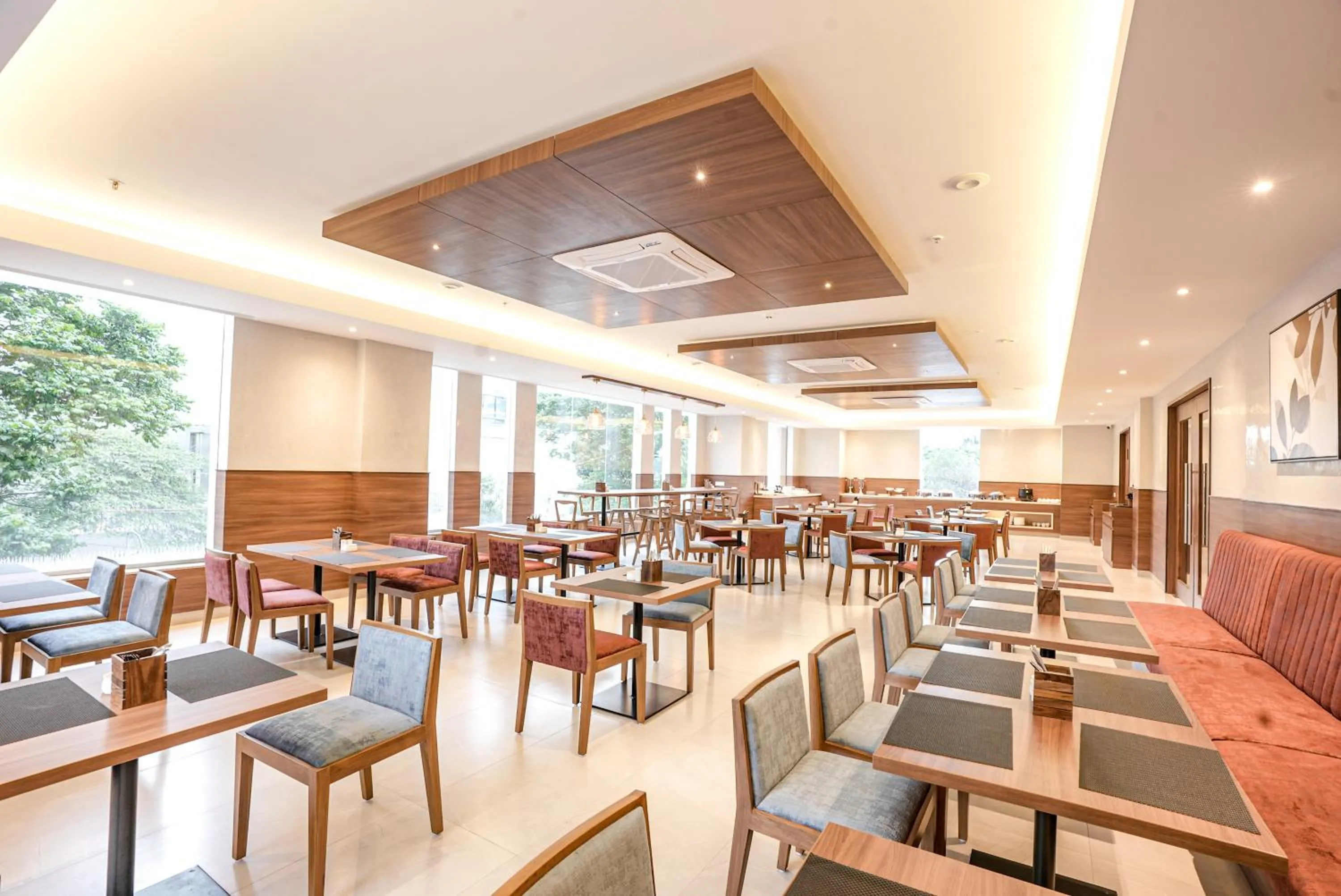 Buffet breakfast in The Sulit Whitefield