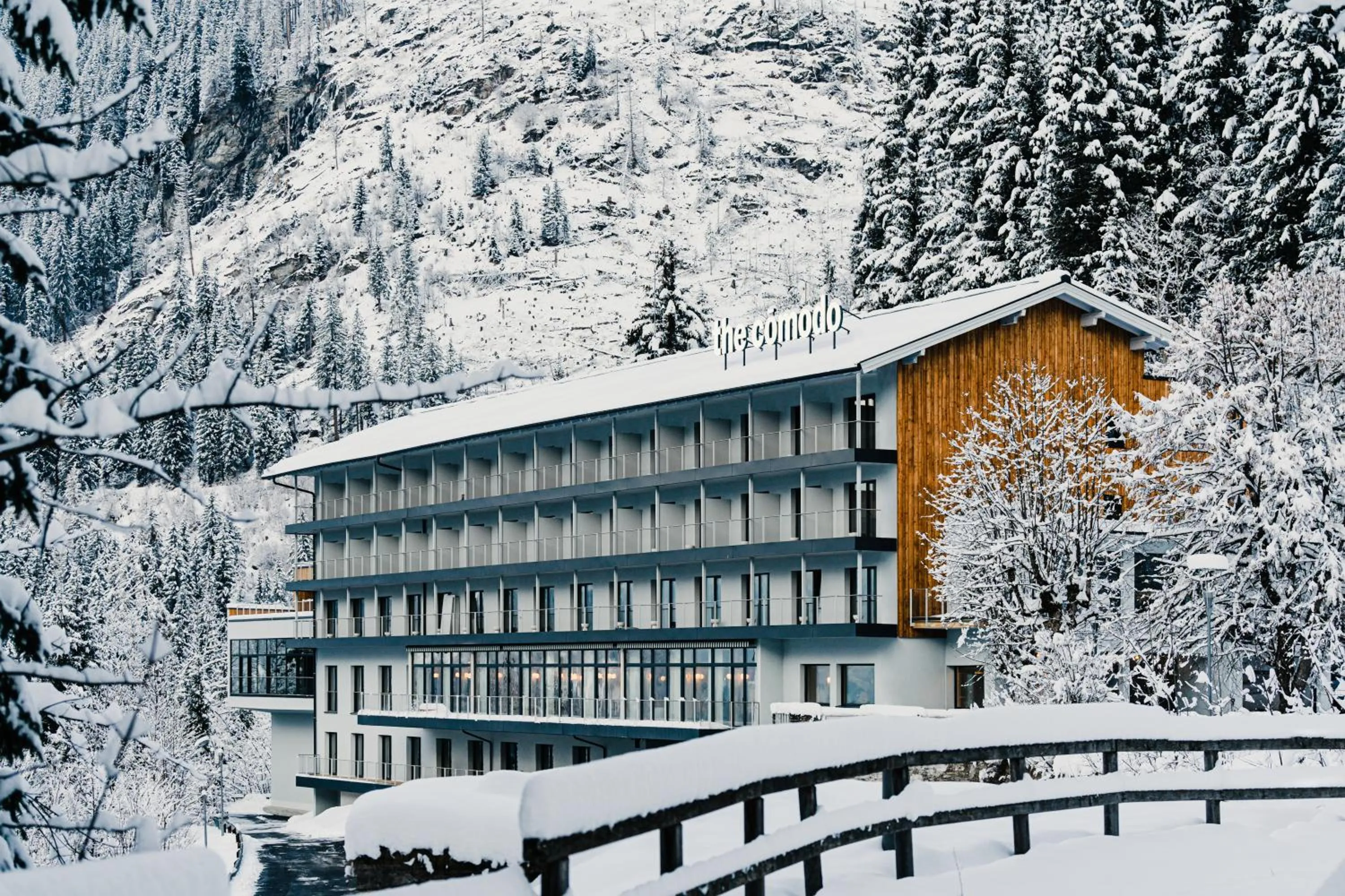 Property building in The Comodo Bad Gastein, a Member of Design Hotels