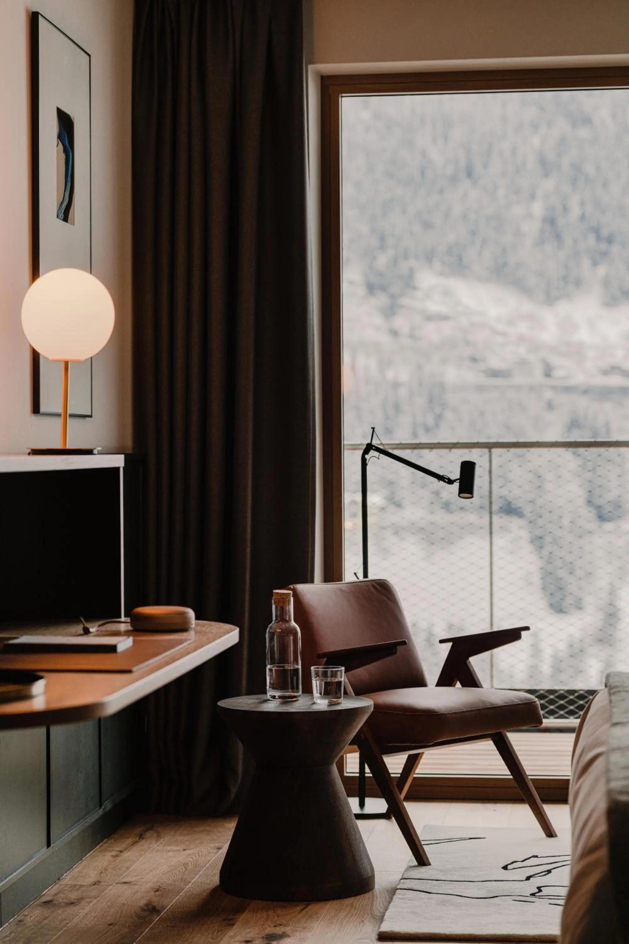 Photo of the whole room in The Comodo Bad Gastein, a Member of Design Hotels