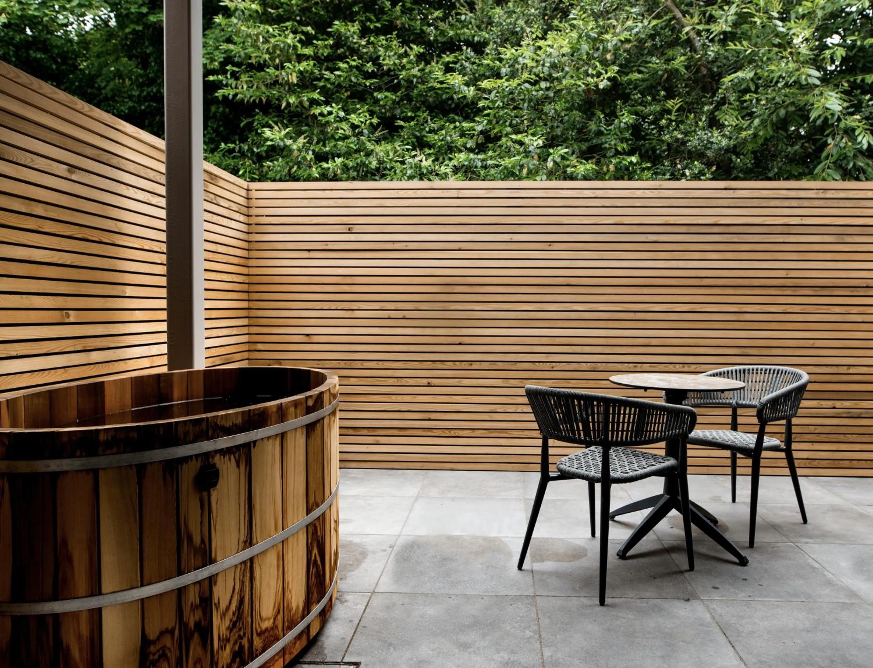 Hot Tub in Stables Ashbourne