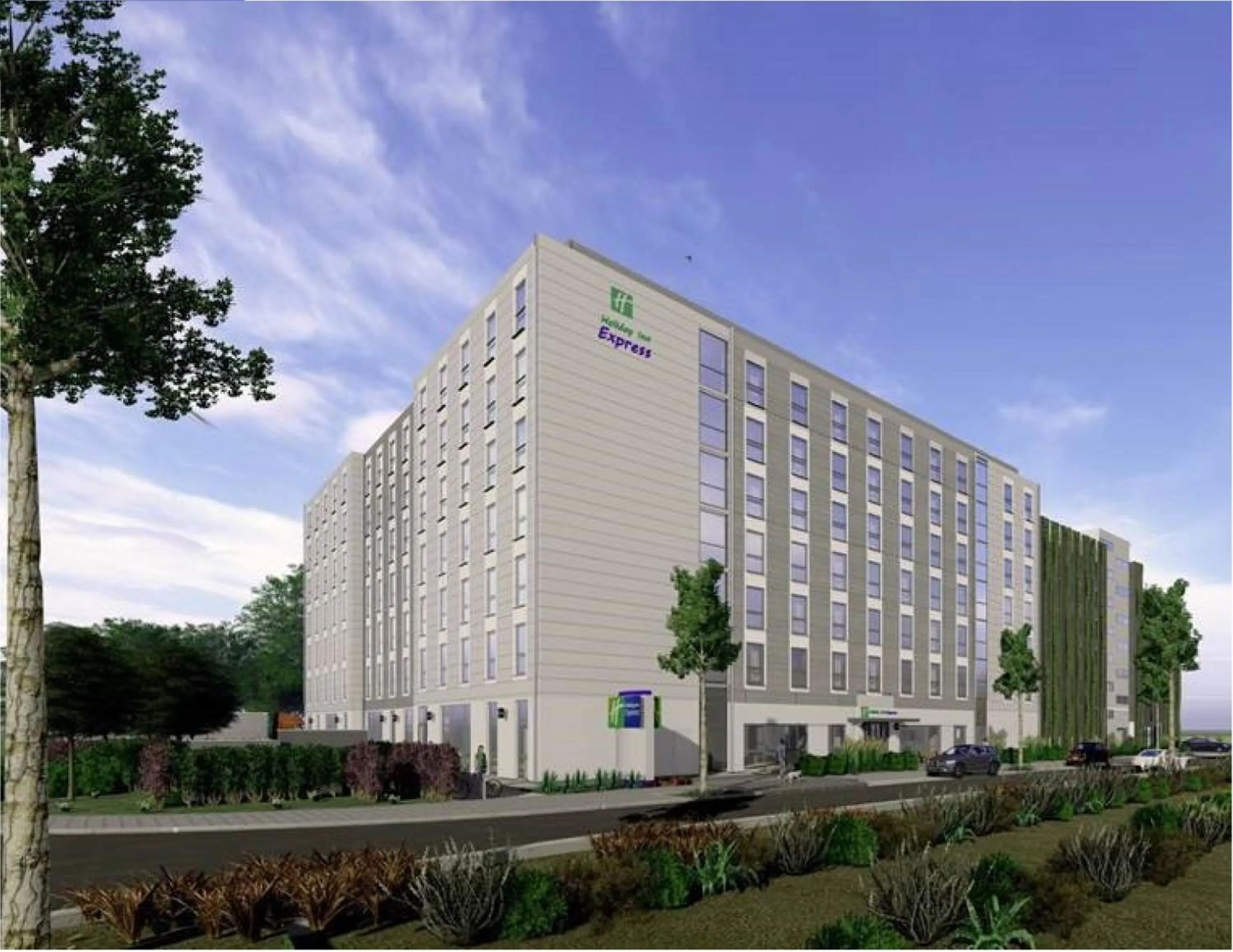Property building in Holiday Inn Express - Düsseldorf Airport