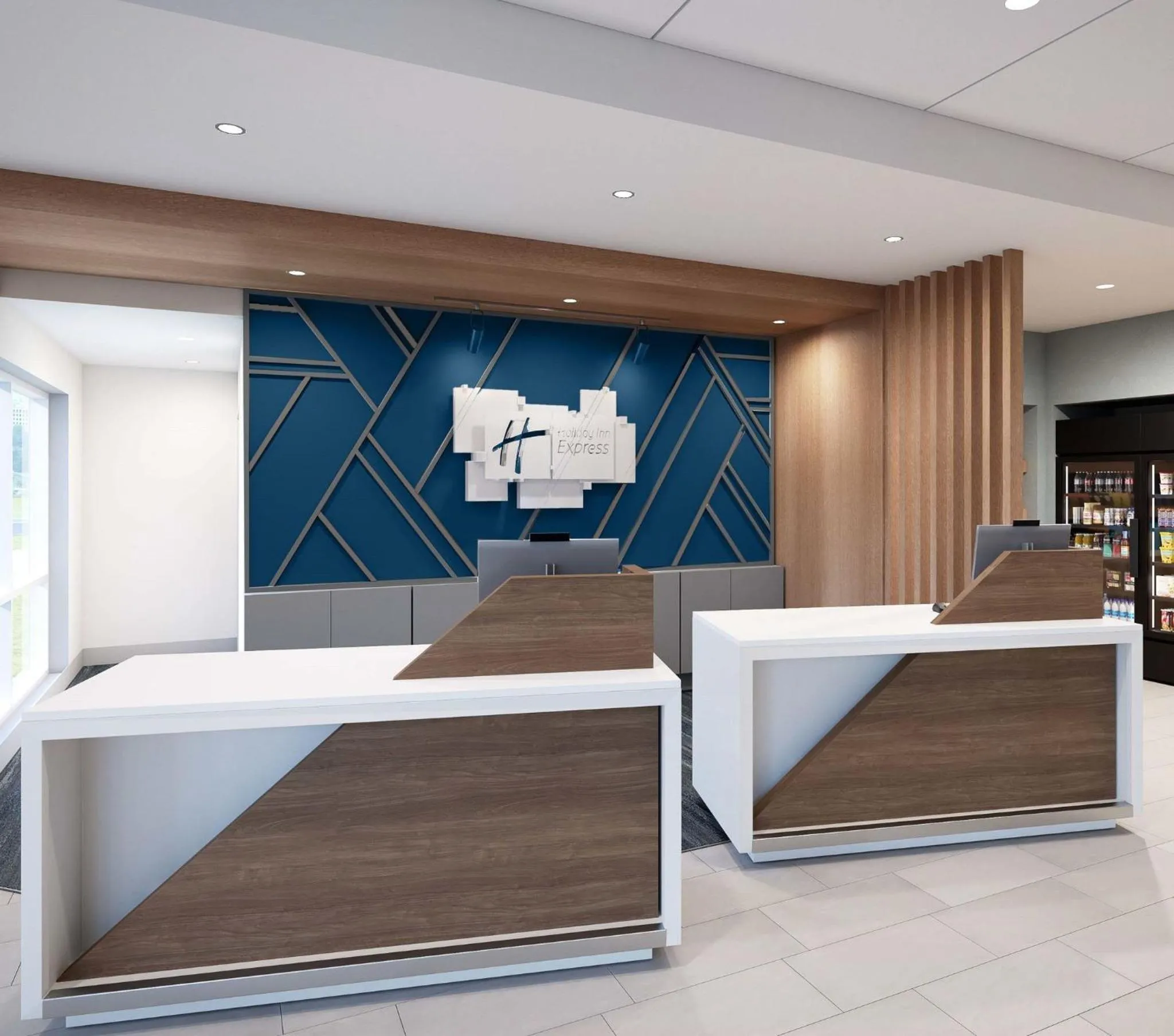 Lobby or reception in Holiday Inn Express - Sauk City by IHG