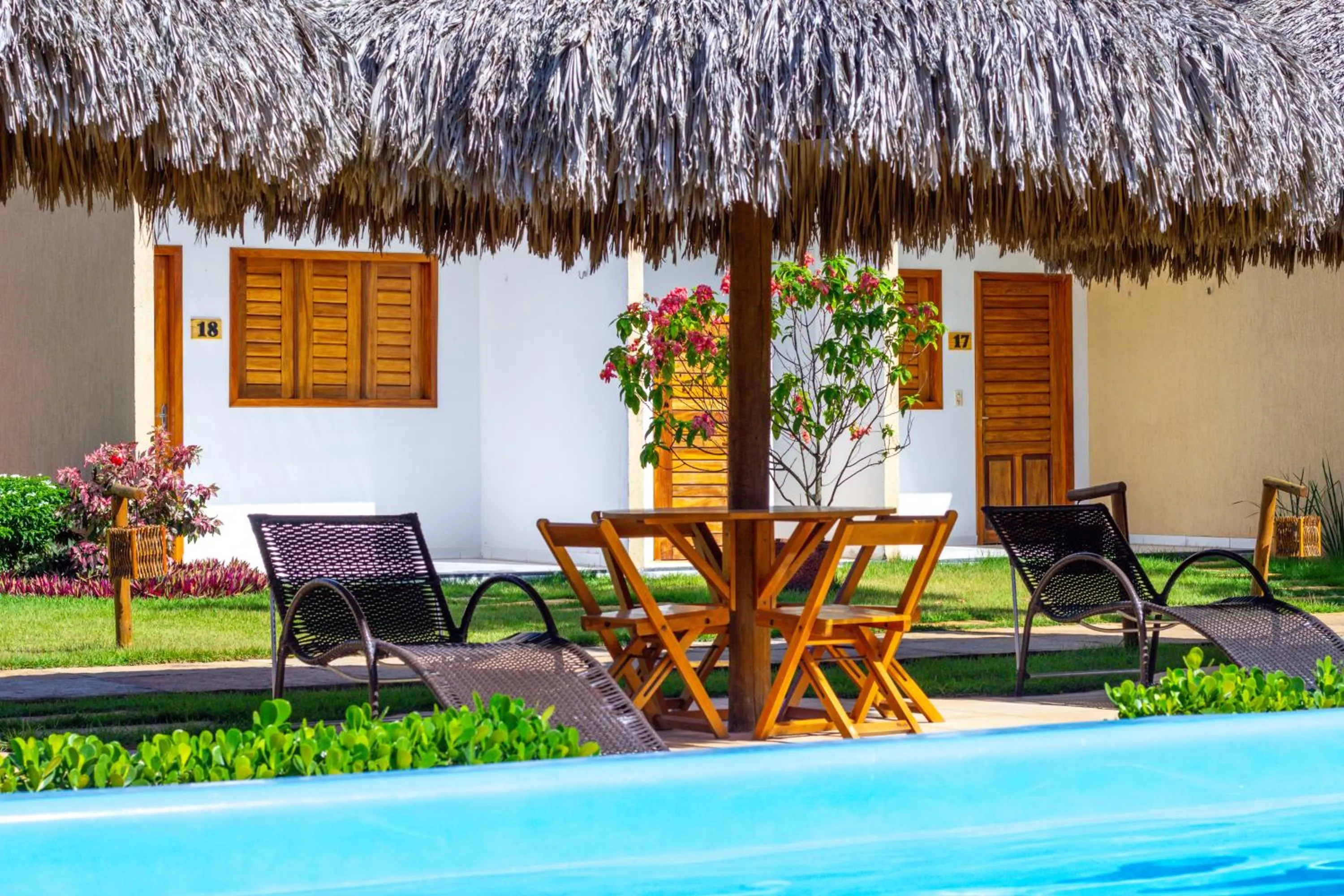 Patio in POUSADA OBAH VILLAGE