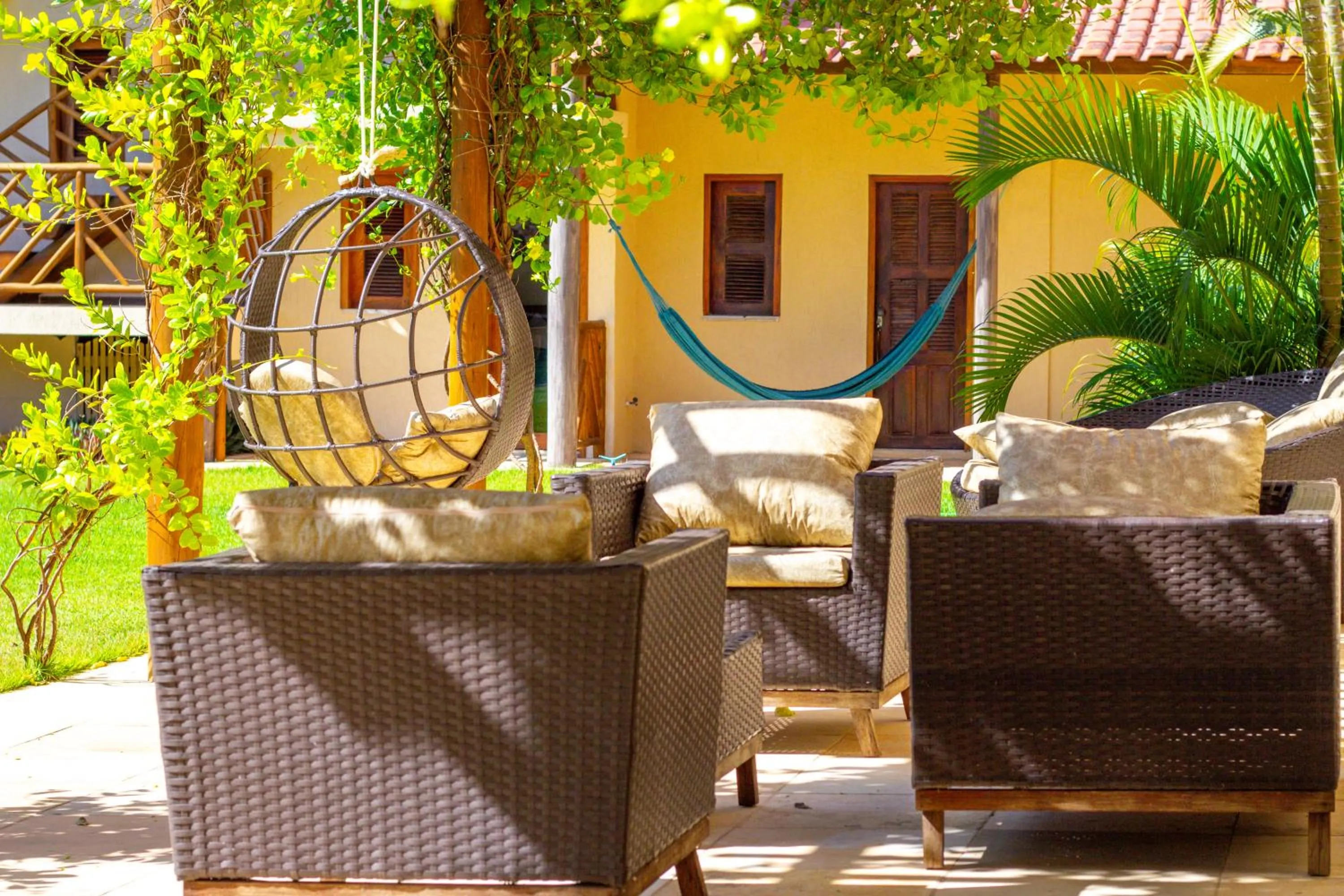 Patio in POUSADA OBAH VILLAGE