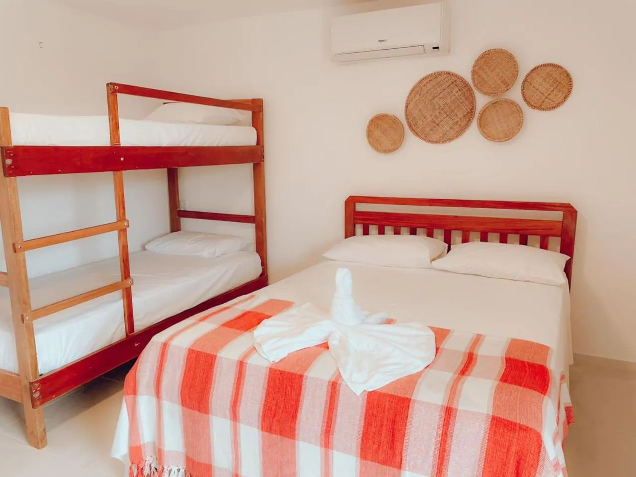 Bed in POUSADA OBAH VILLAGE