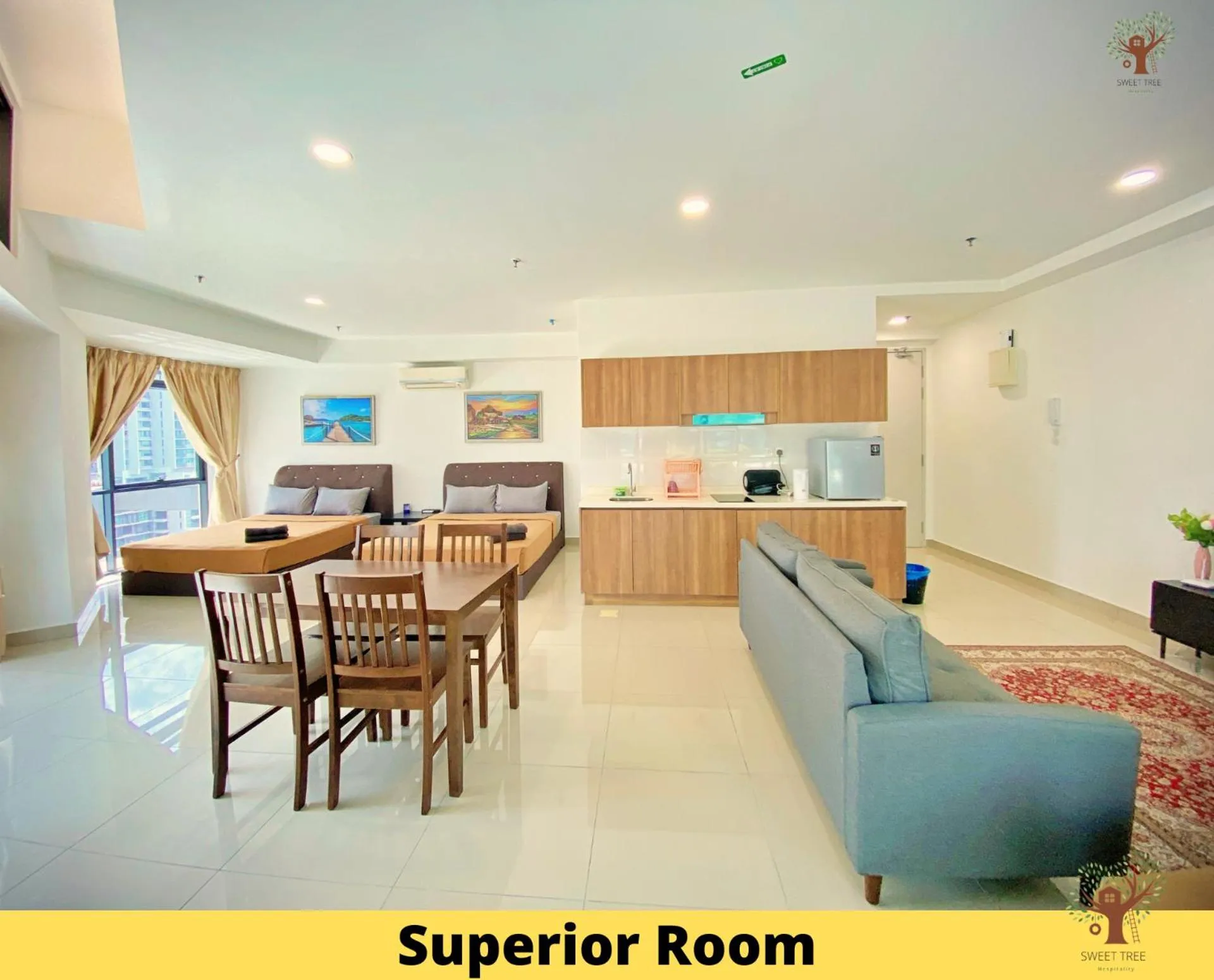 Bed in Sweet Tree Homestay Petaling Jaya