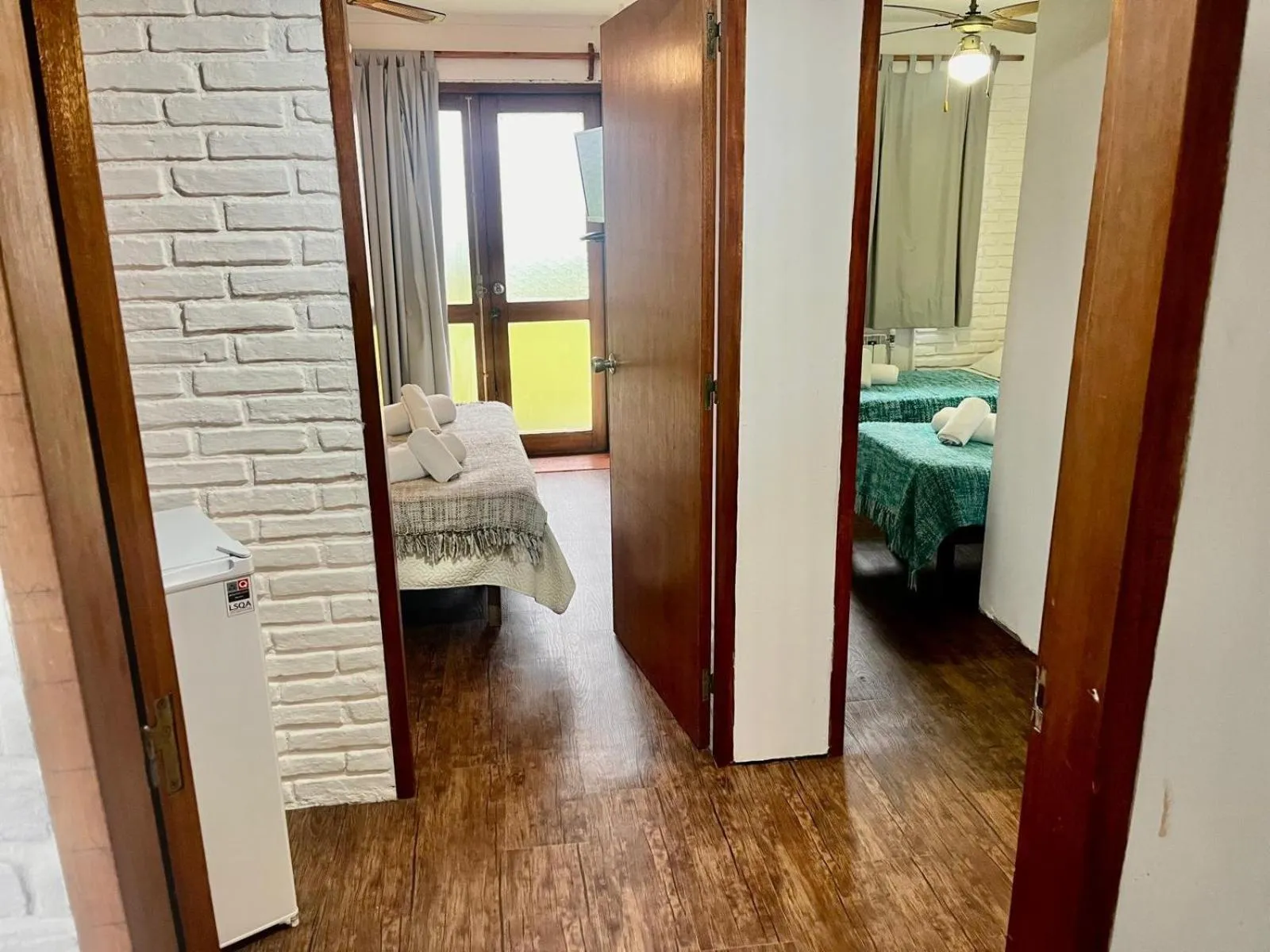 Bed in Portobello Suites Hotel