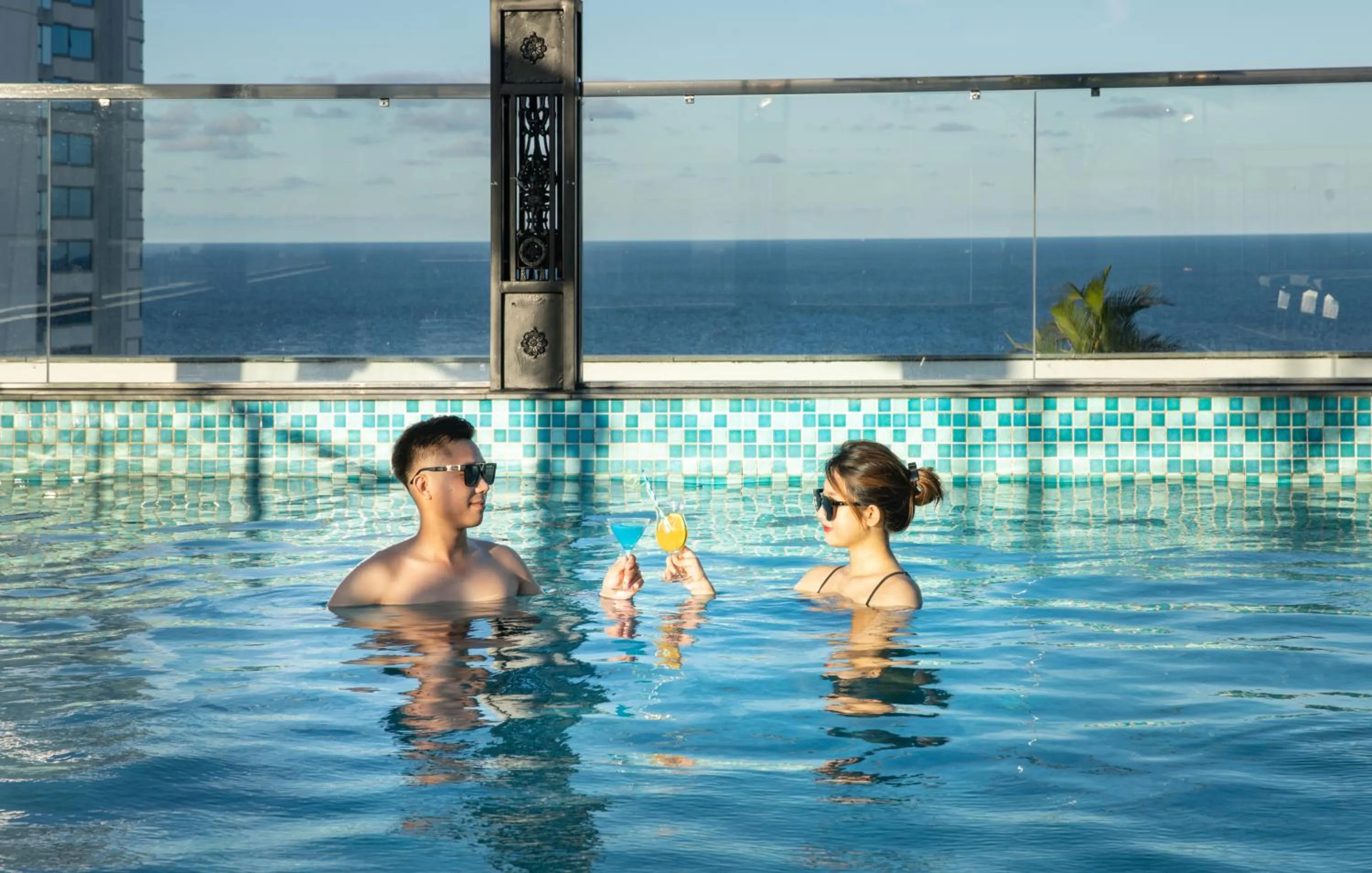 Pool view in The Sail Hotel - My Khe Beach