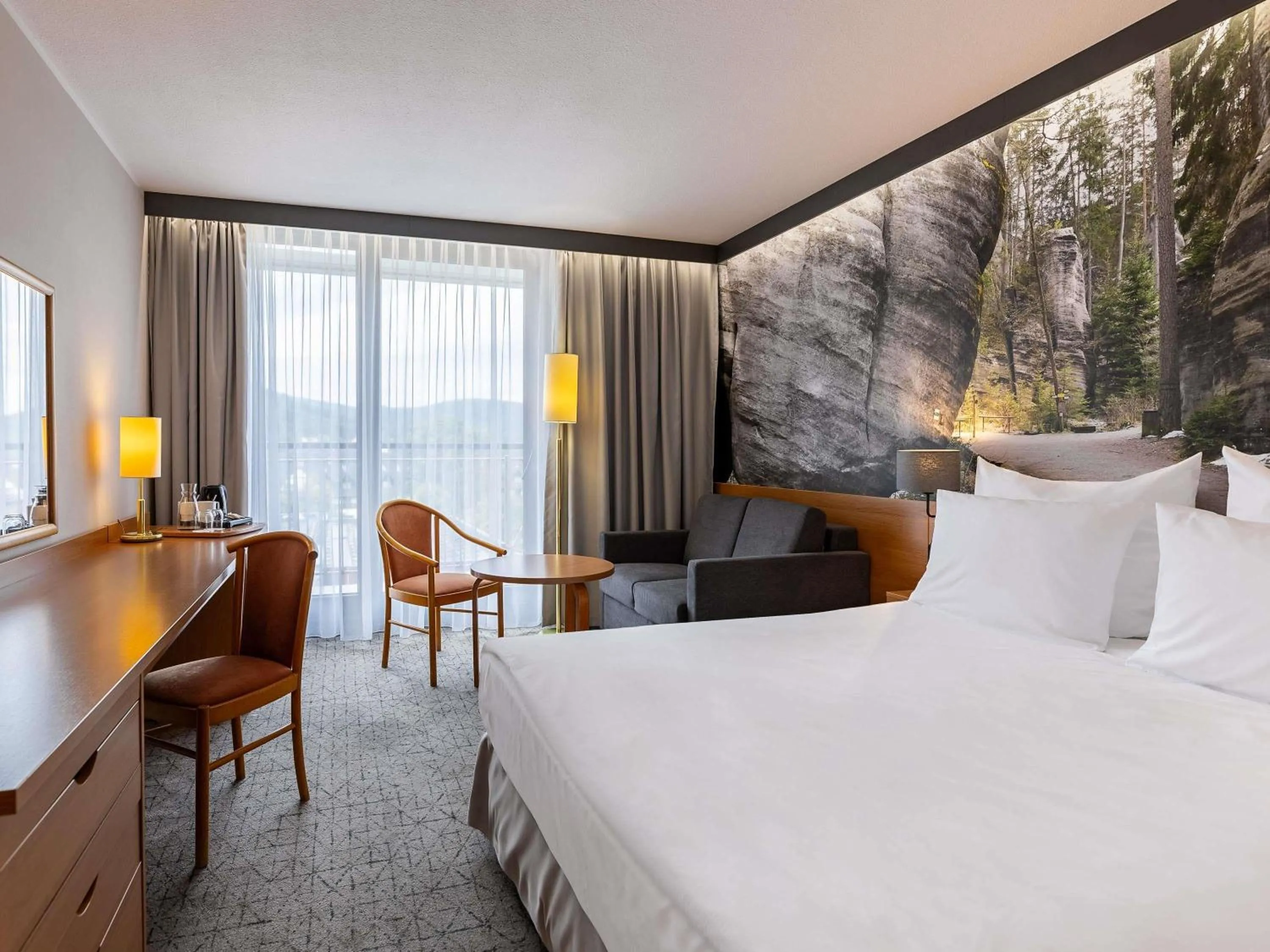 Bedroom, Bed in Mercure Karpacz Skalny