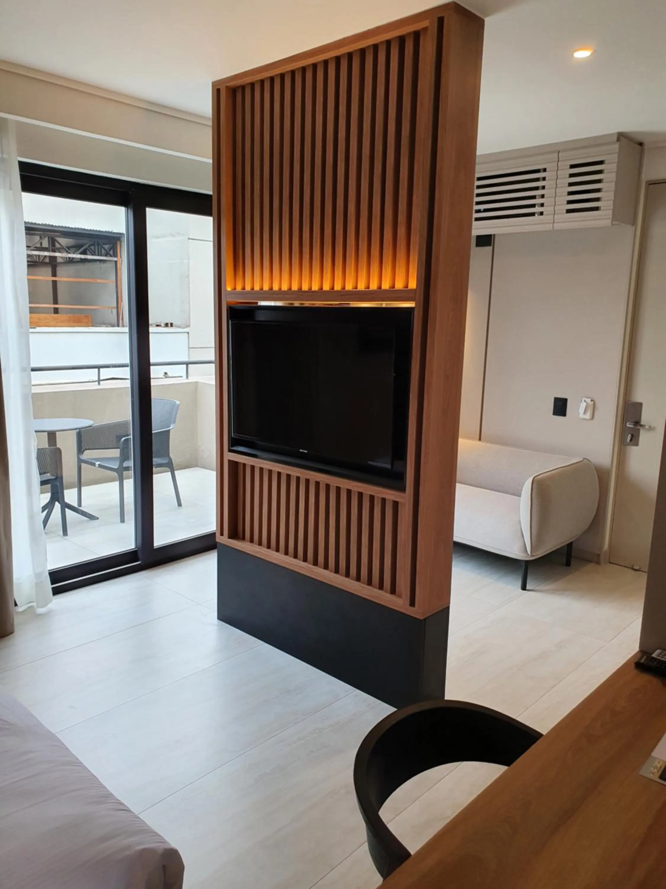 Seating area in Lastarria Hotel