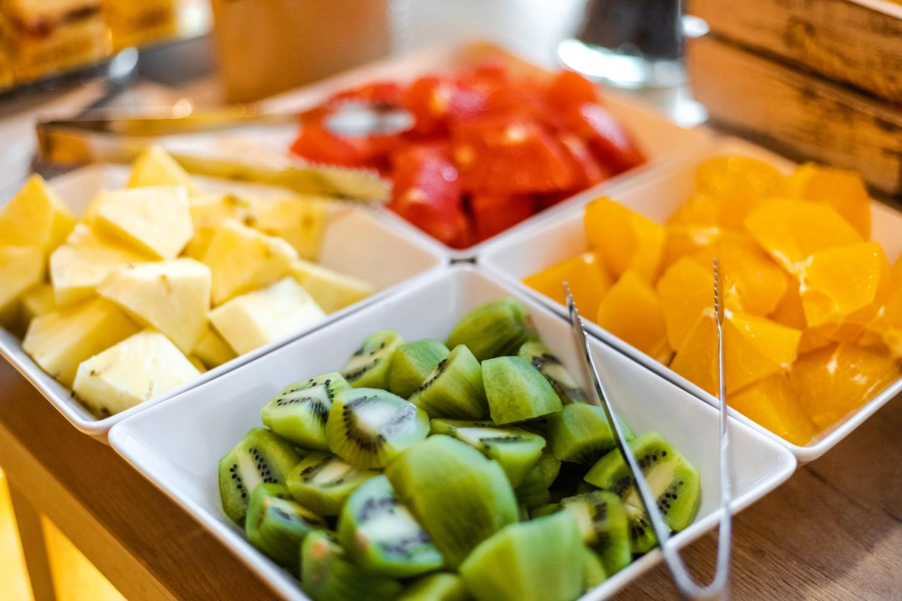 Buffet breakfast in Business Hotel Vega Wrocław