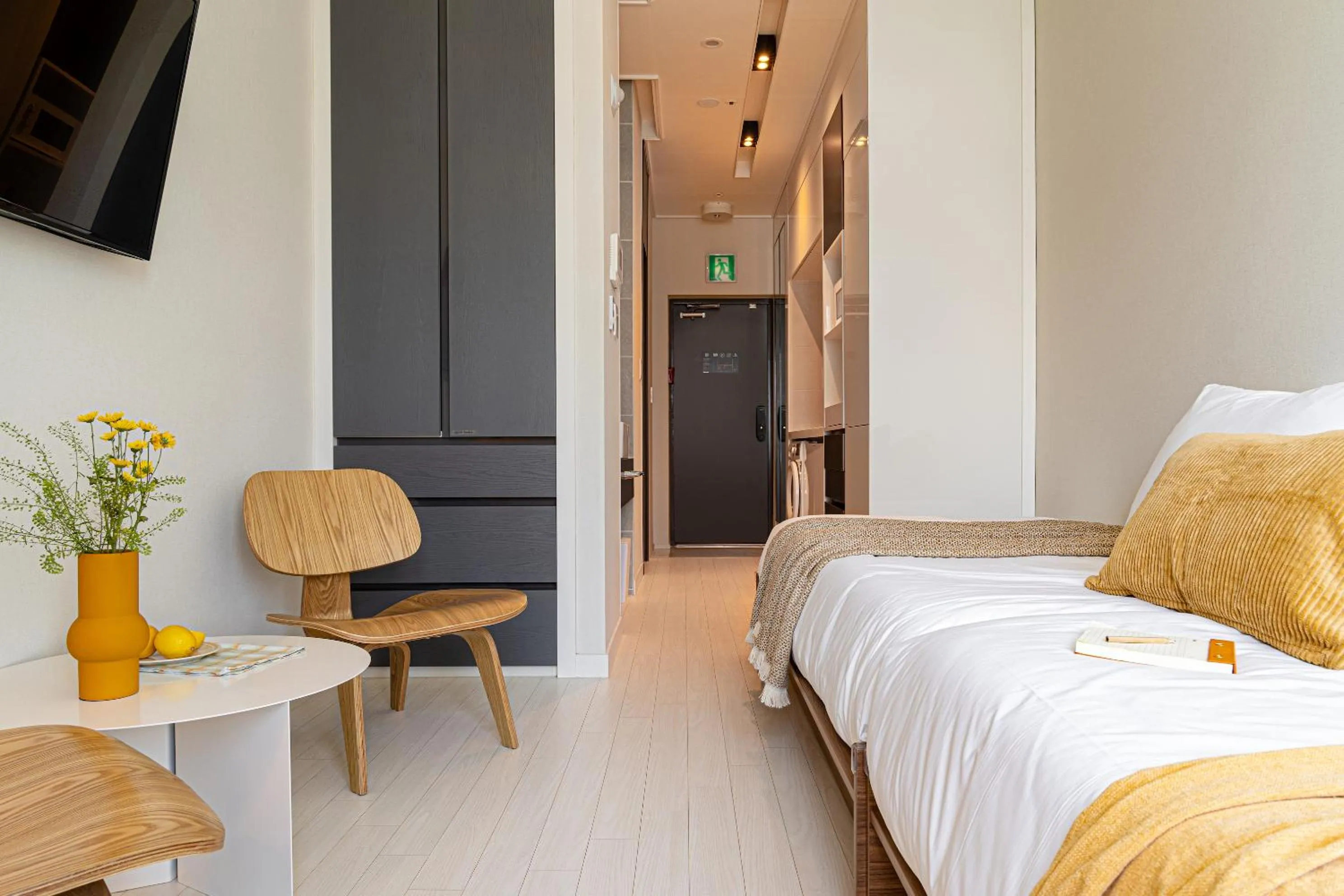 Bed in Urbanstay Seomyeon