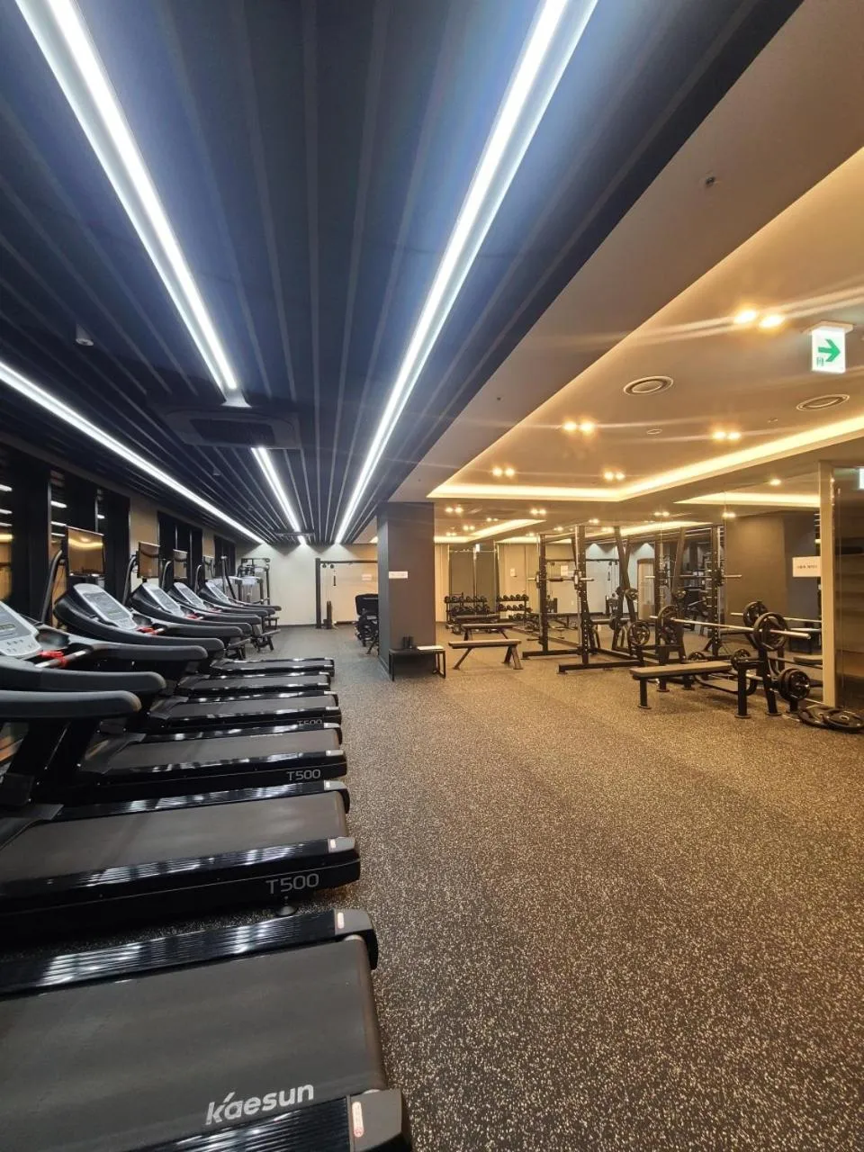 Fitness centre/facilities in Le Collective Busan Gijang